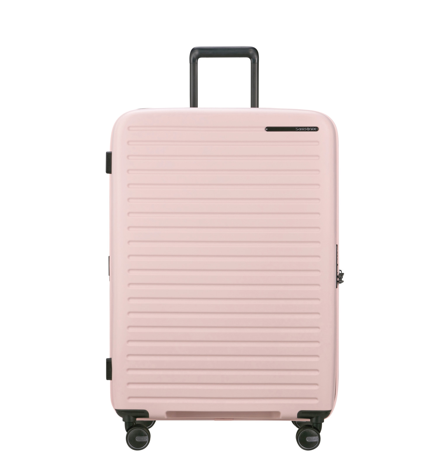 Restackd 4-Wheel Large Suitcase Pink