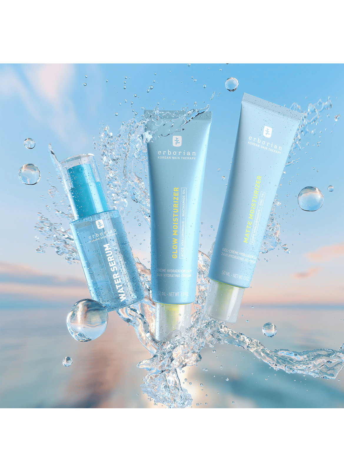 Matte Moisturizer - Crème hydratation 24H effet matifiant ERBORIAN No color