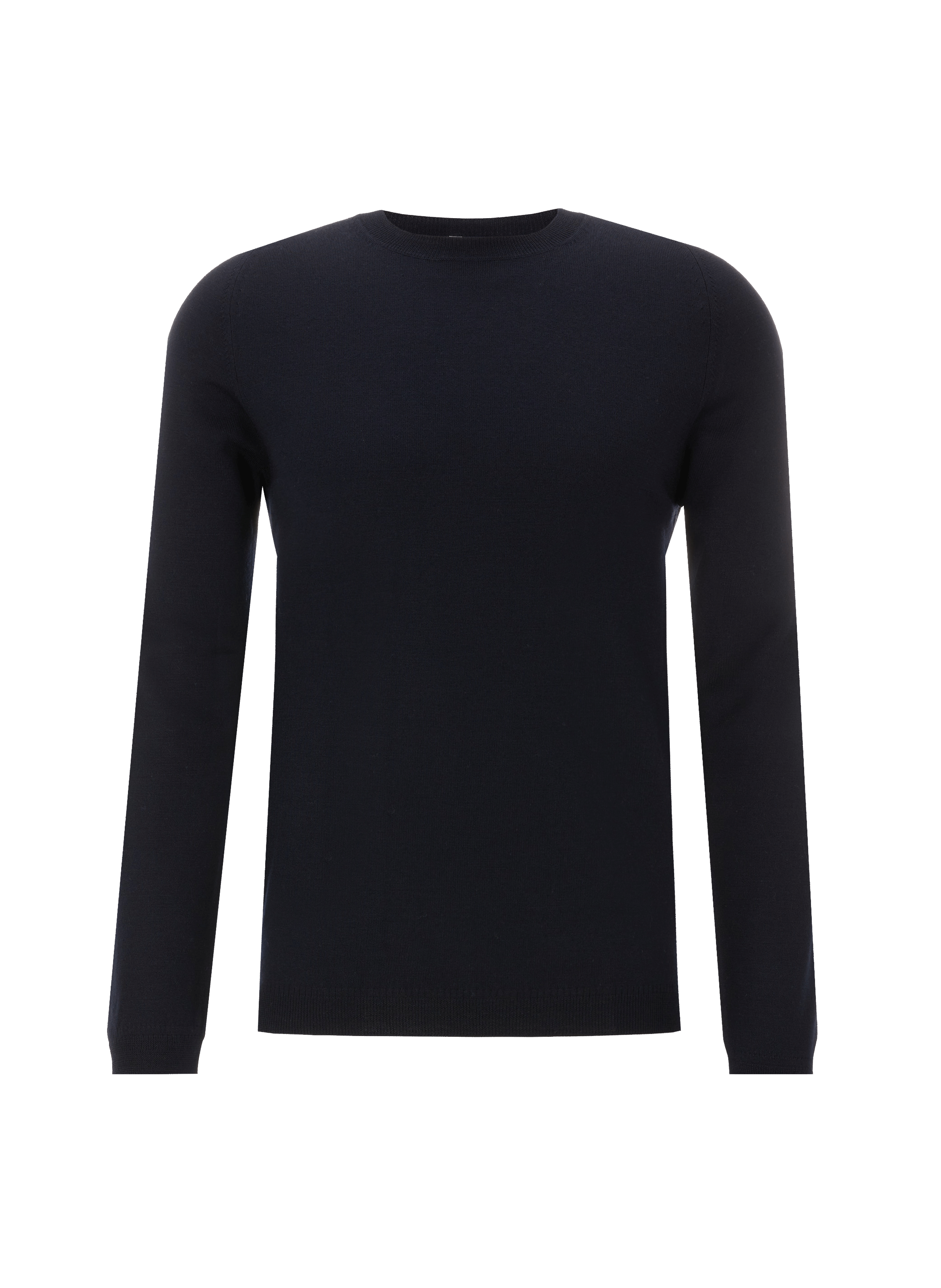 Pull col rond en laine mérinos AU PRINTEMPS PARIS