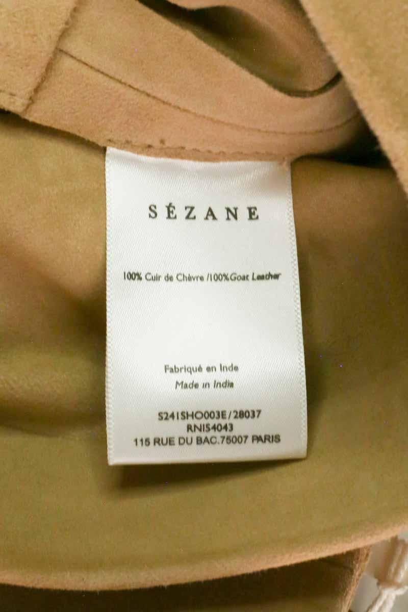 Mini shorts SEZANE - Seconde main Brown