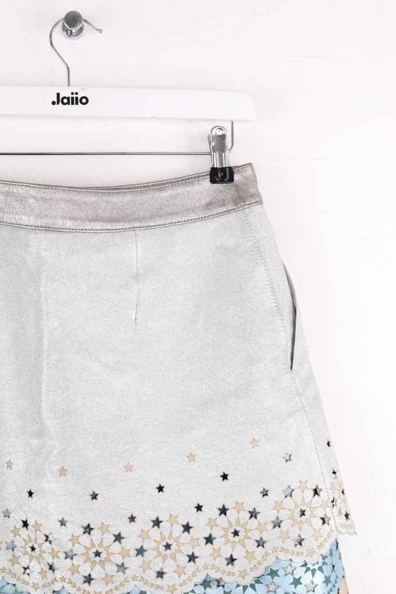Skirt TOMMY HILFIGER - SECONDE MAIN Silver
