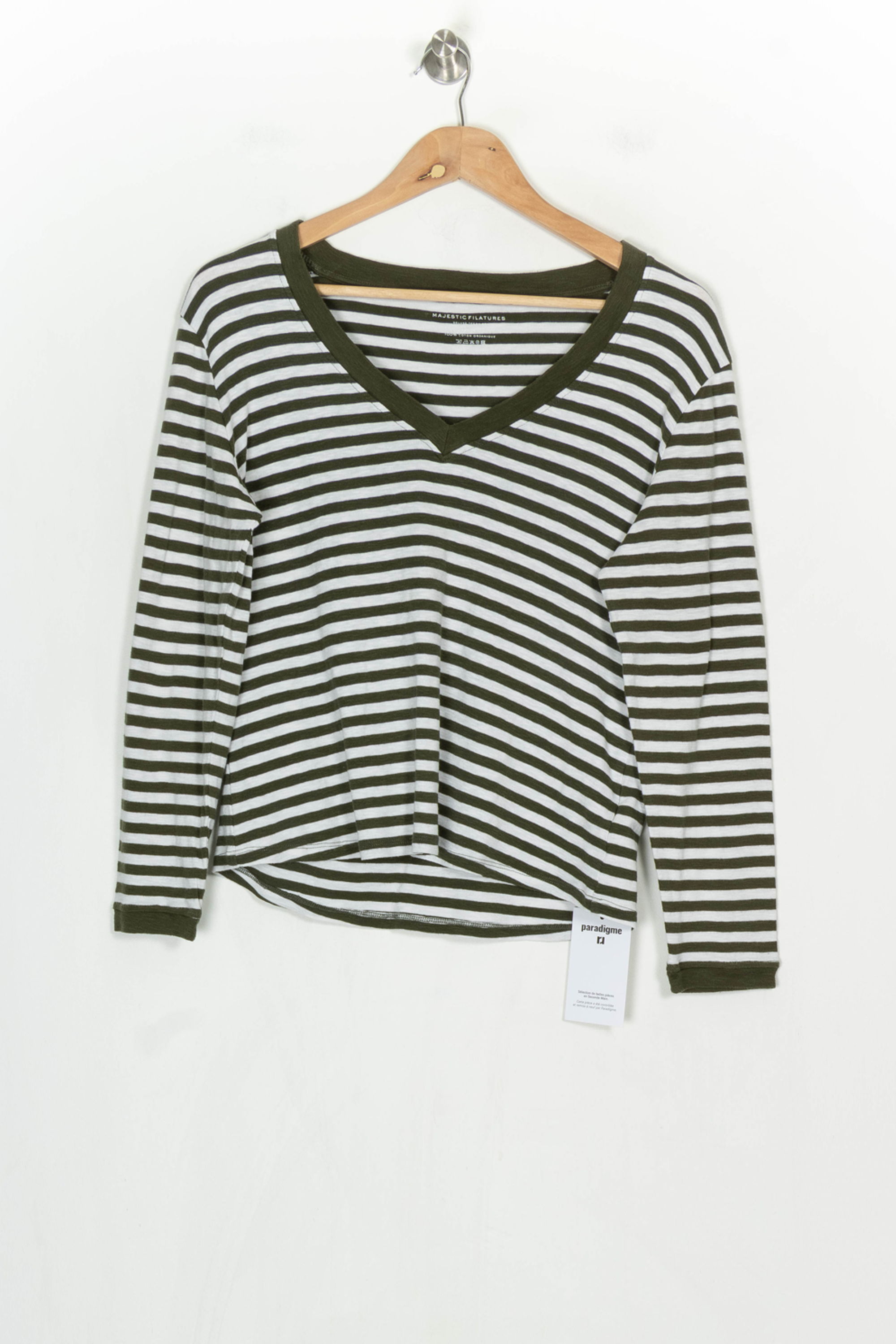 Knitwear MAJESTIC FILATURES - SECONDE MAIN Green