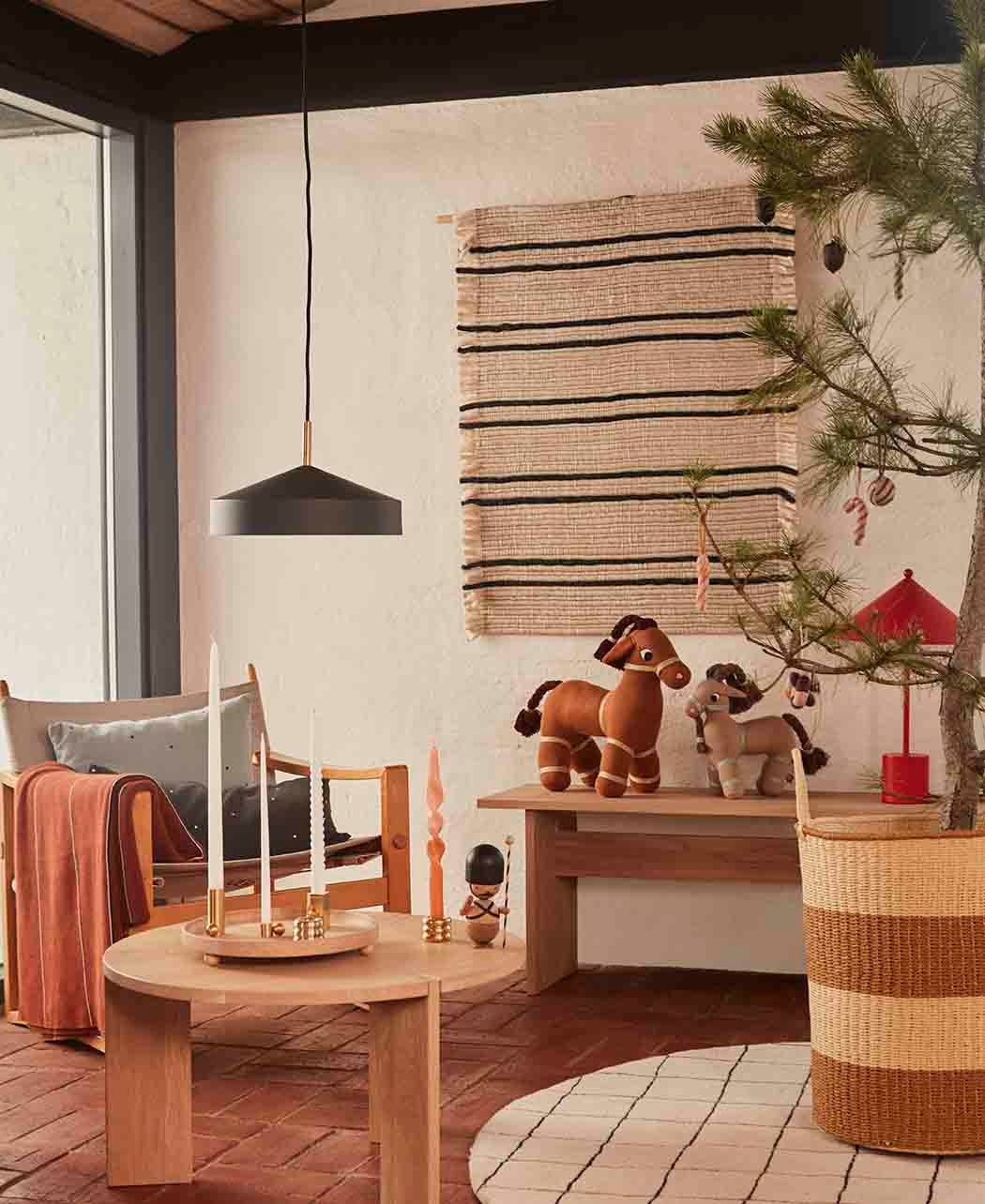 Metal pendant lamp OYOY LIVING DESIGN Blue