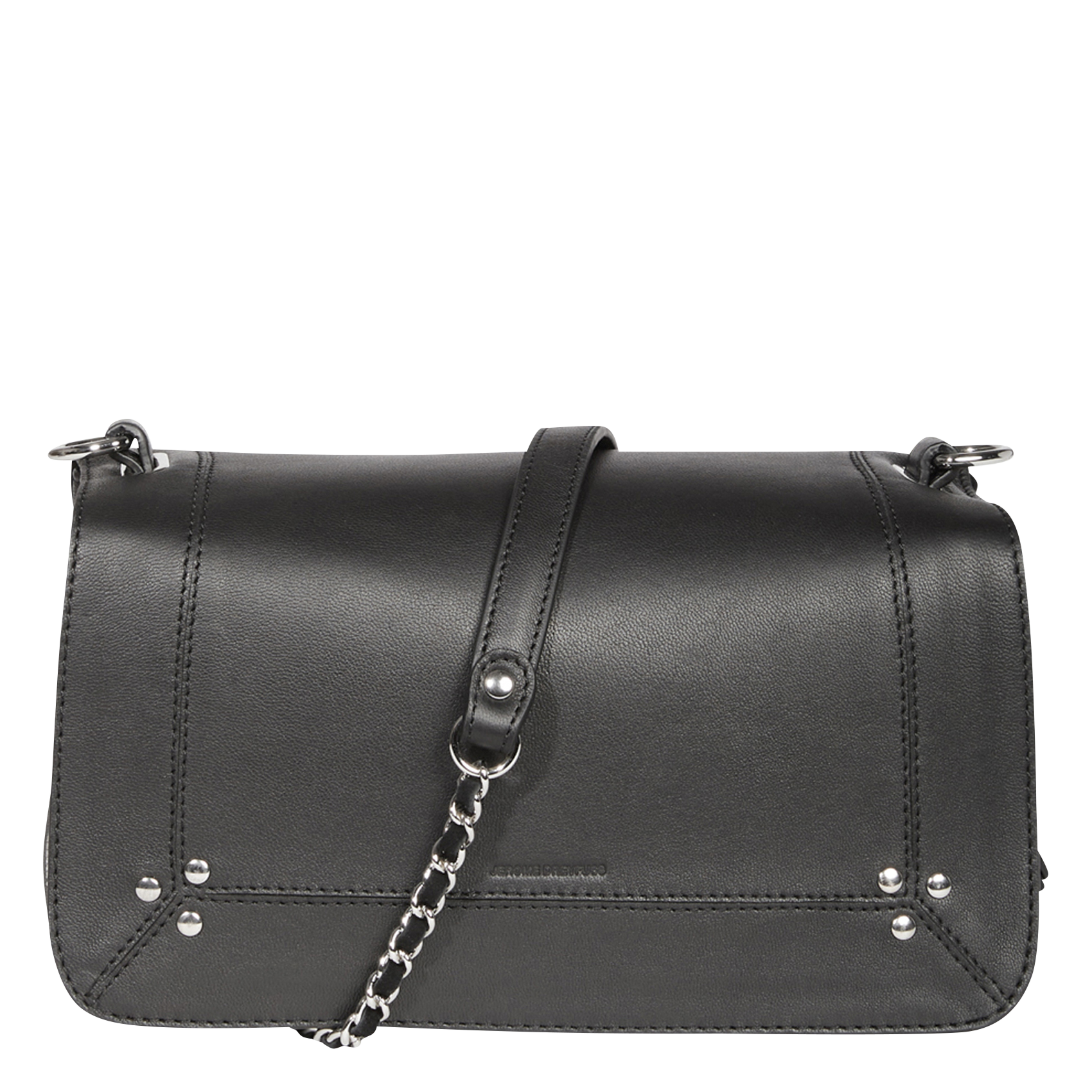 Dori leather shoulder bag JEROME DREYFUSS Black
