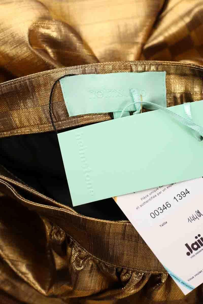 Gold mini skirt HEIMSTONE - Seconde Main Golden