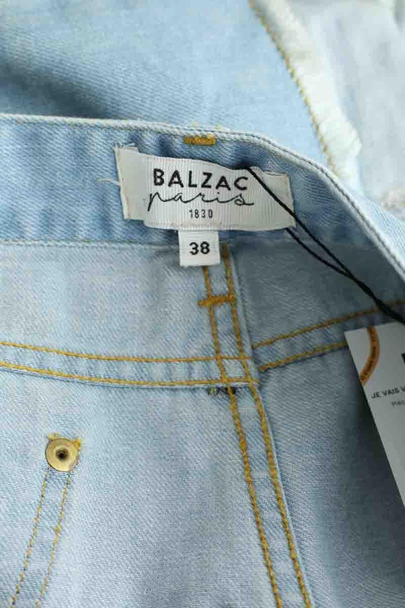 Cotton mini shorts BALZAC PARIS - Seconde Main Blue