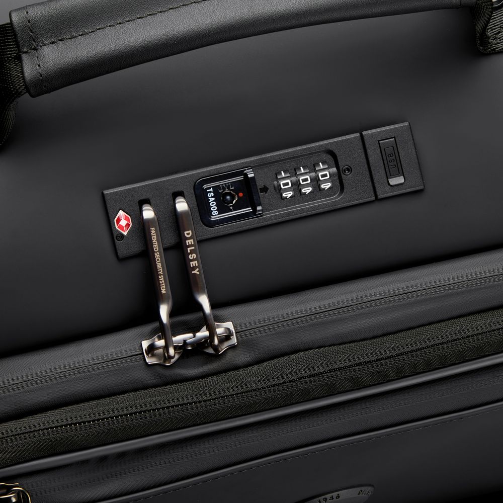 Valise cabine souple DELSEY PARIS Noir