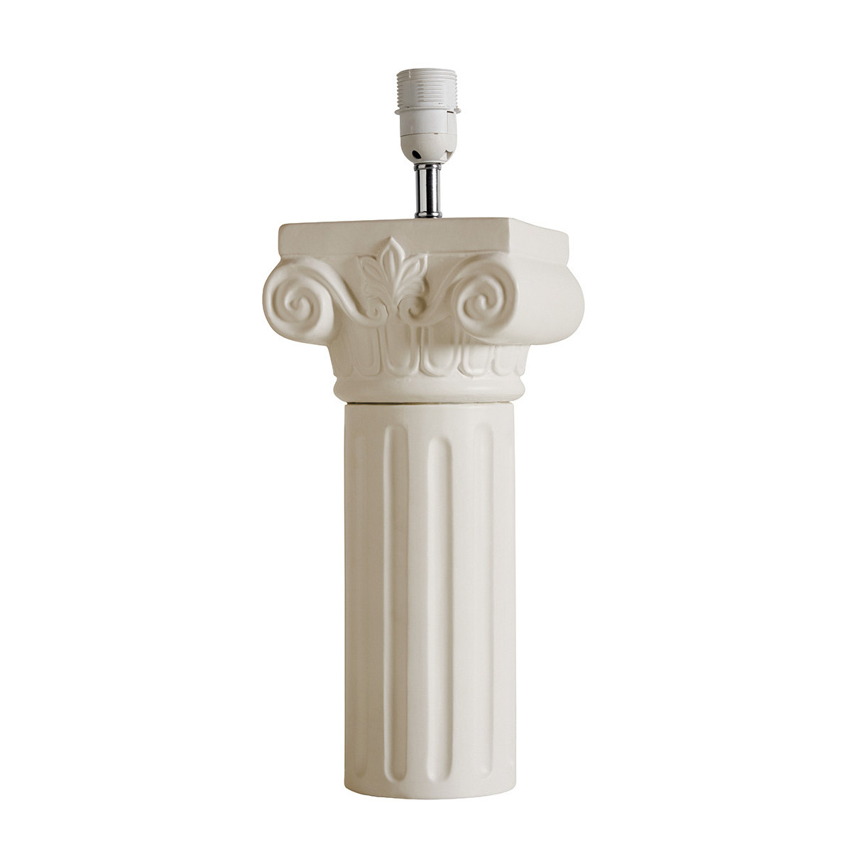 Ceramic lamp base BLANC D'IVOIRE Beige