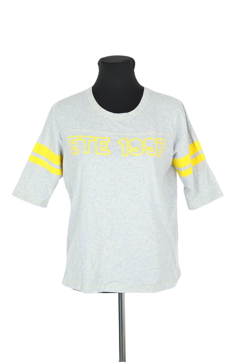 T-shirt en coton MODETROTTER - Seconde Main Gris