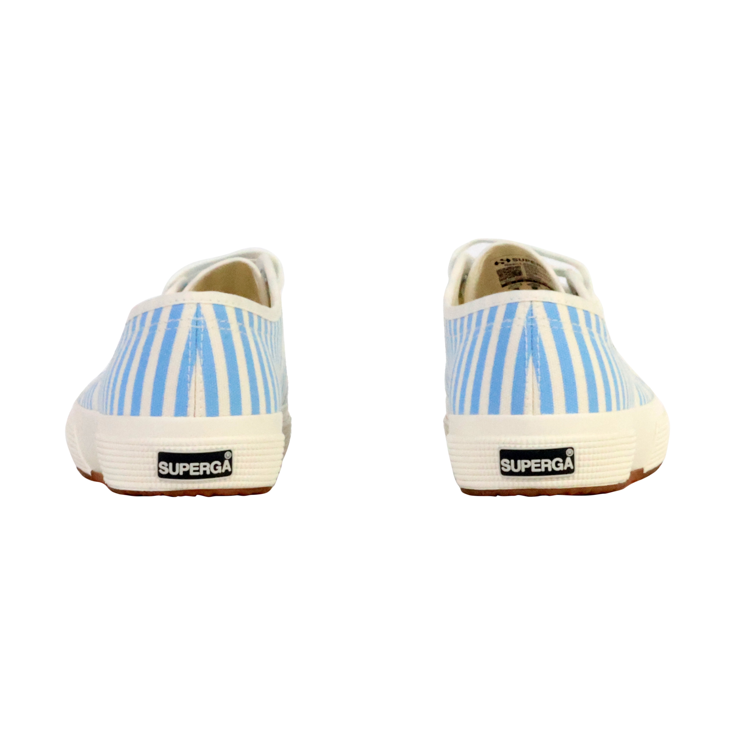 Superga Stripes Print Lace-Up Sneakers SUPERGA Blue