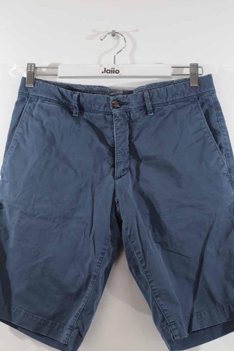 Cotton sports shorts MONCLER - Seconde Main Blue