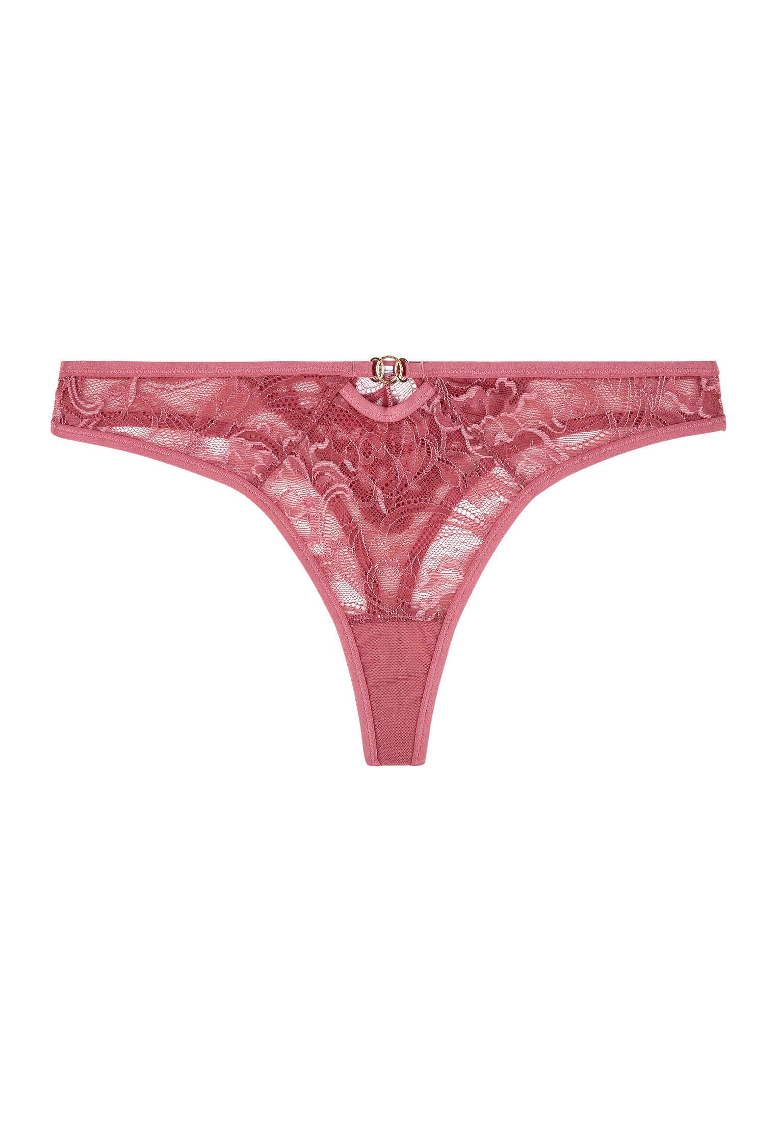 Cotton tanga AUBADE Pink