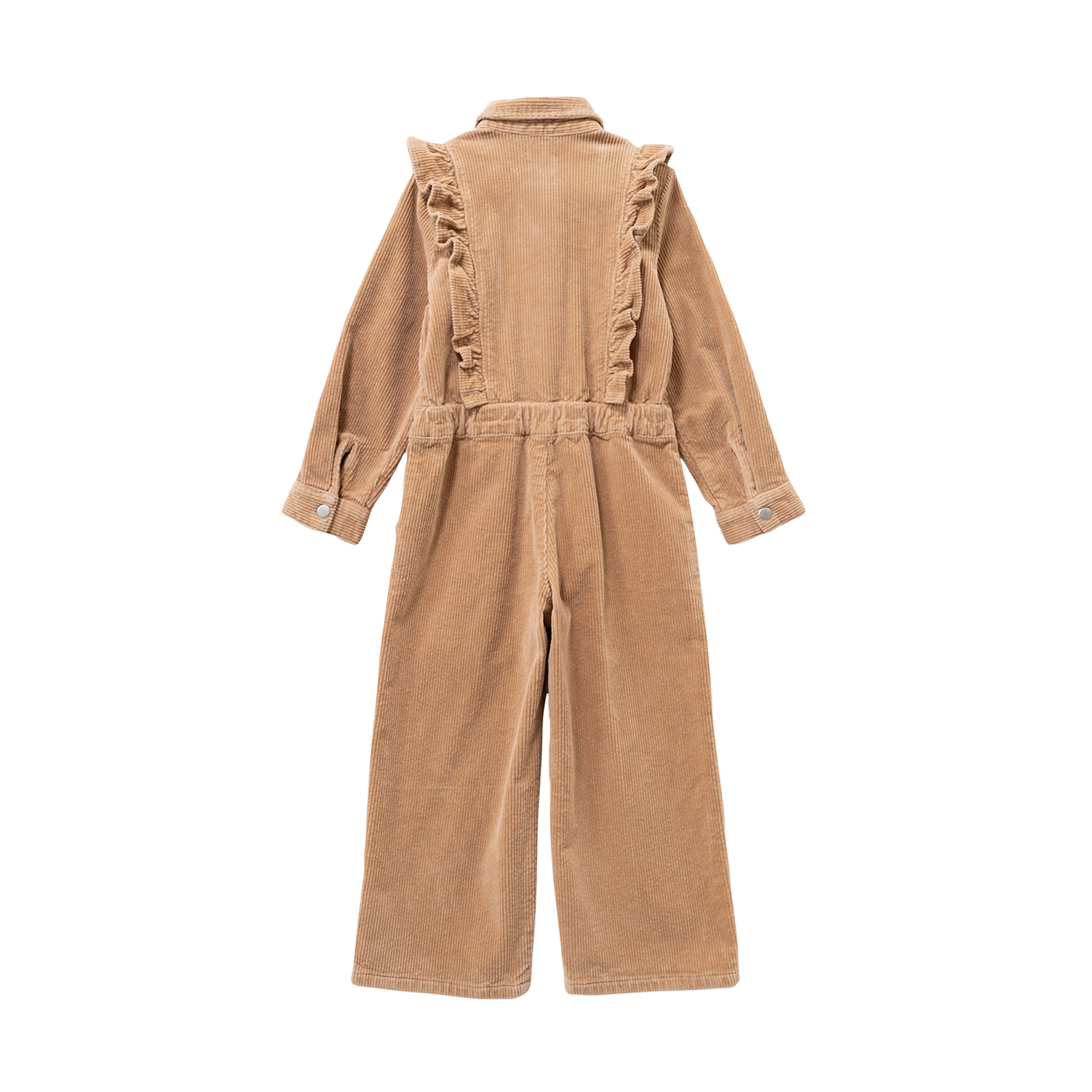 Combinaison col chemise en coton IKKS JUNIOR Beige