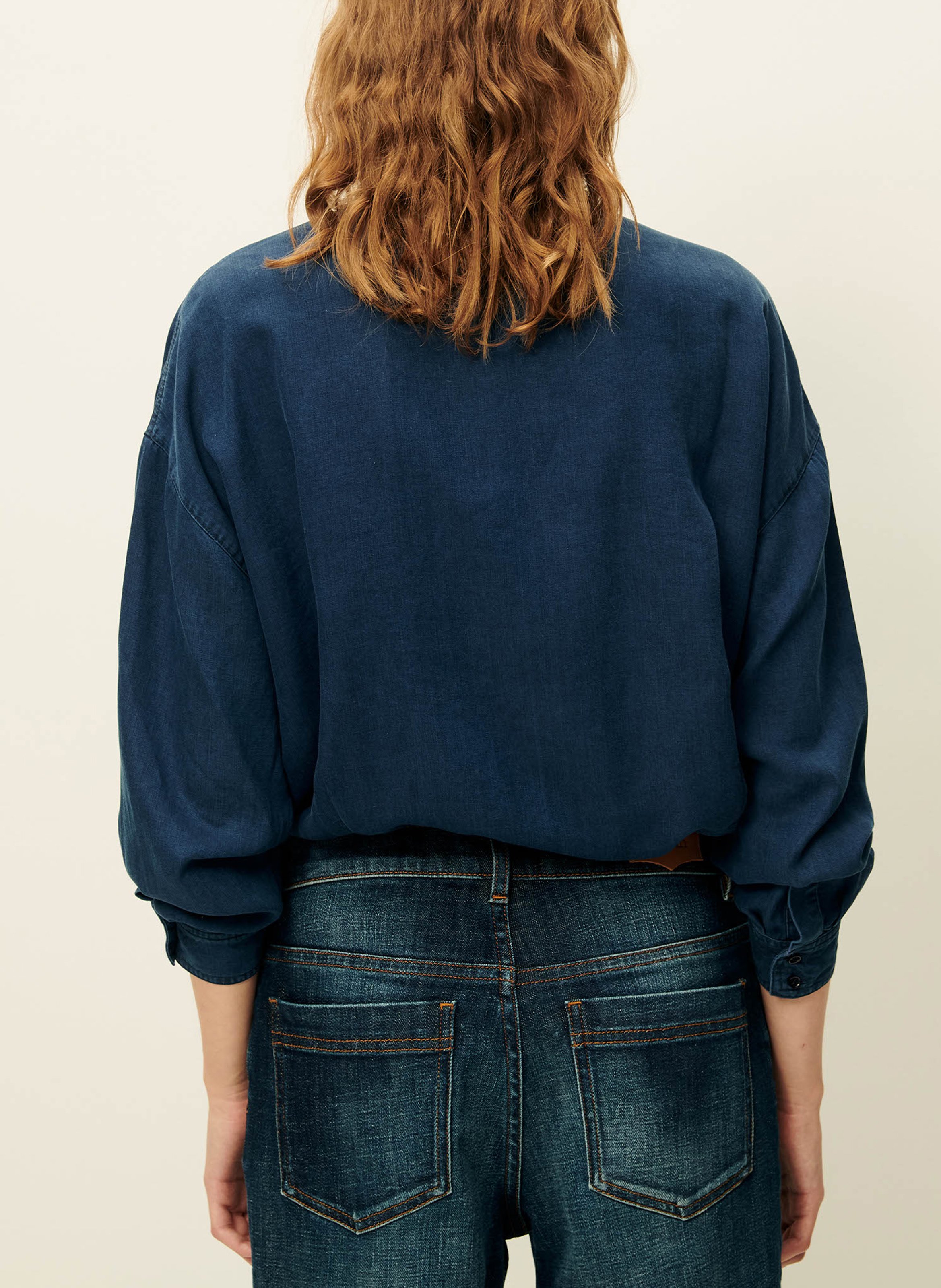 Chemise droite SESSUN Bleu