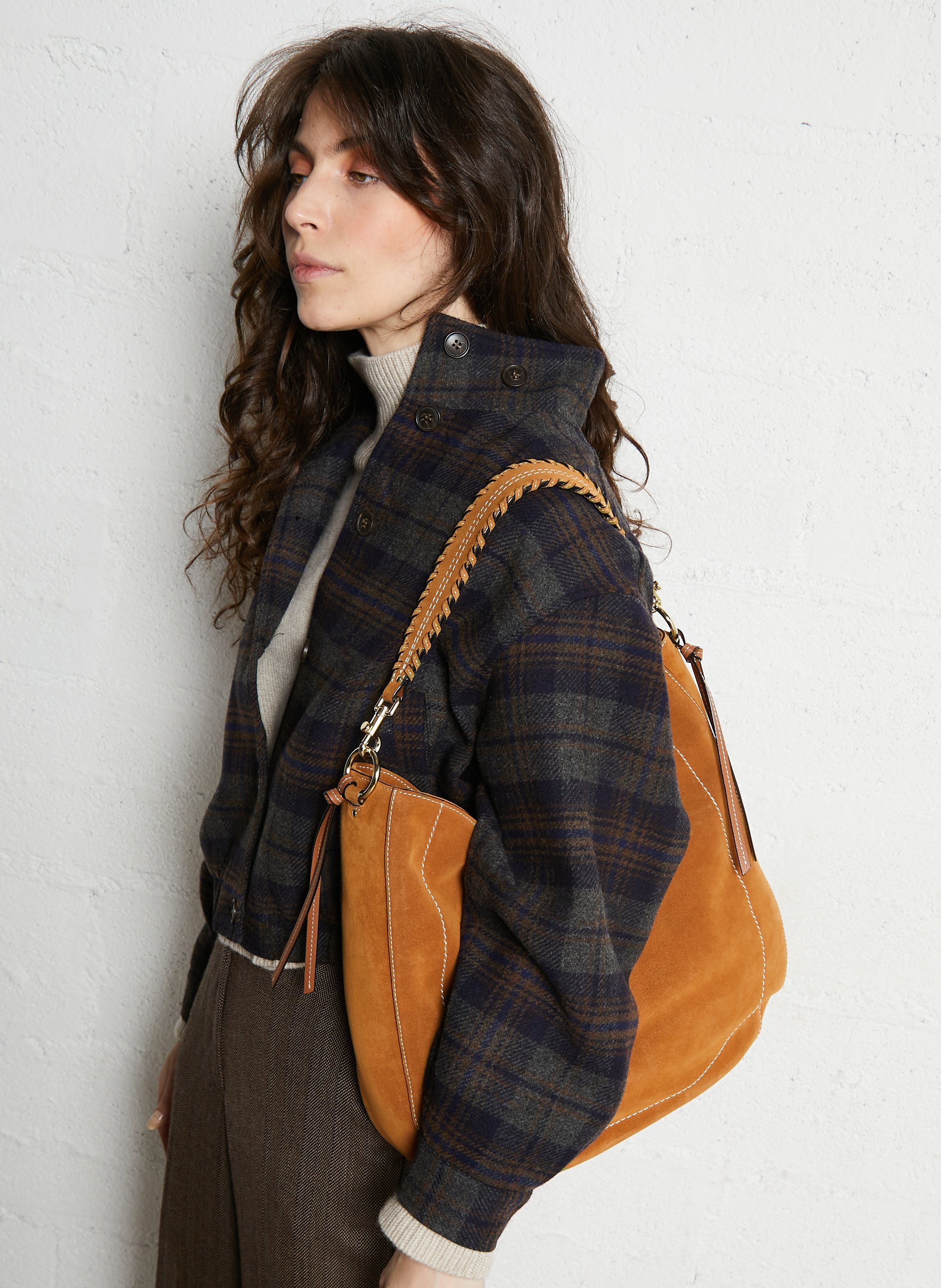 Sac porté épaule en cuir LE TANNEUR Marron