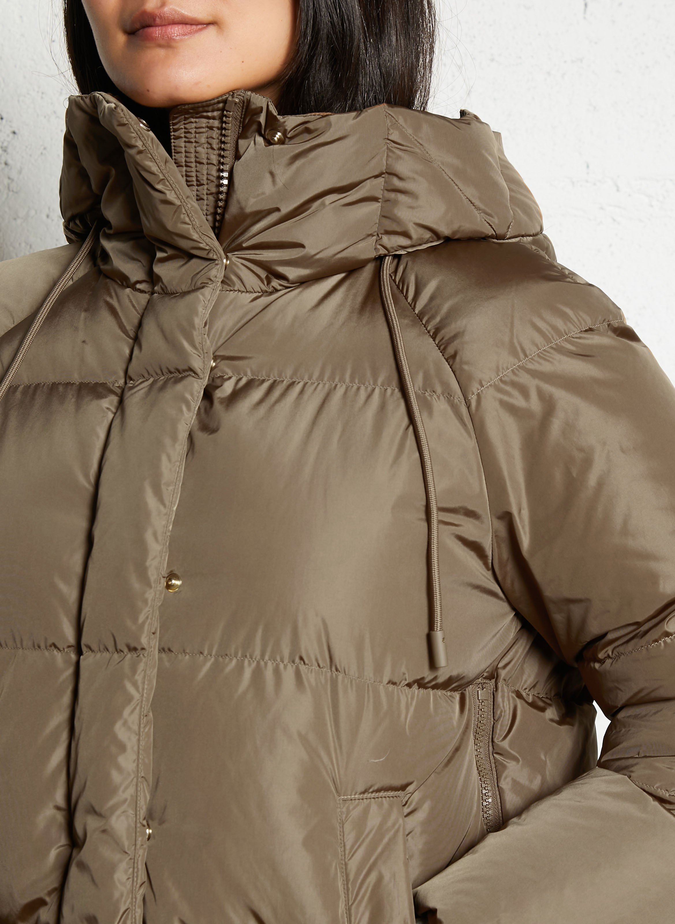 Doudoune col montant  MAX MARA WEEK END Marron