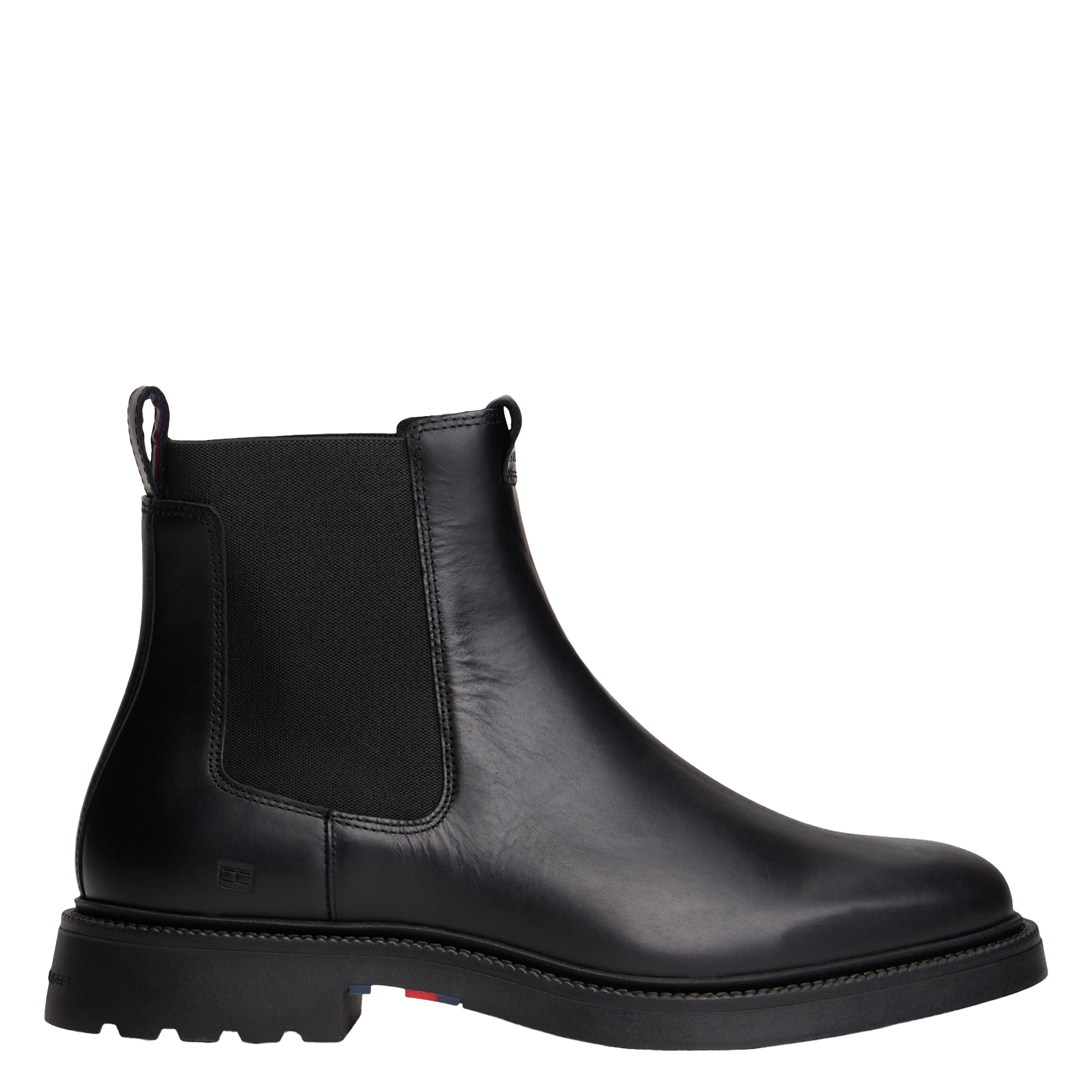 Albert leather boots TOMMY HILFIGER Black