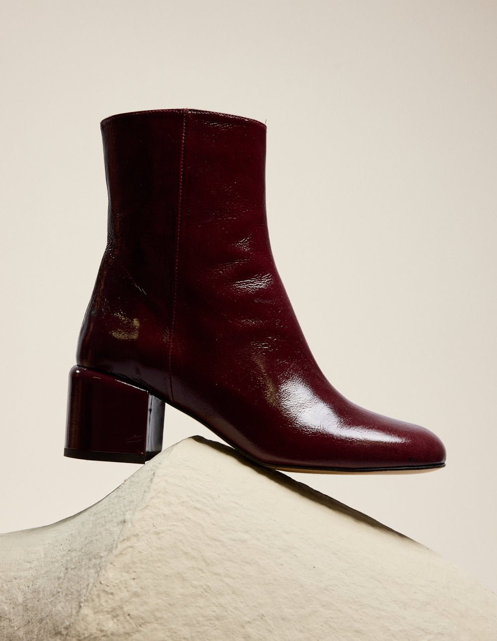 Ankle boots with heel ODAJE EX. M.MOUSTACHE Red