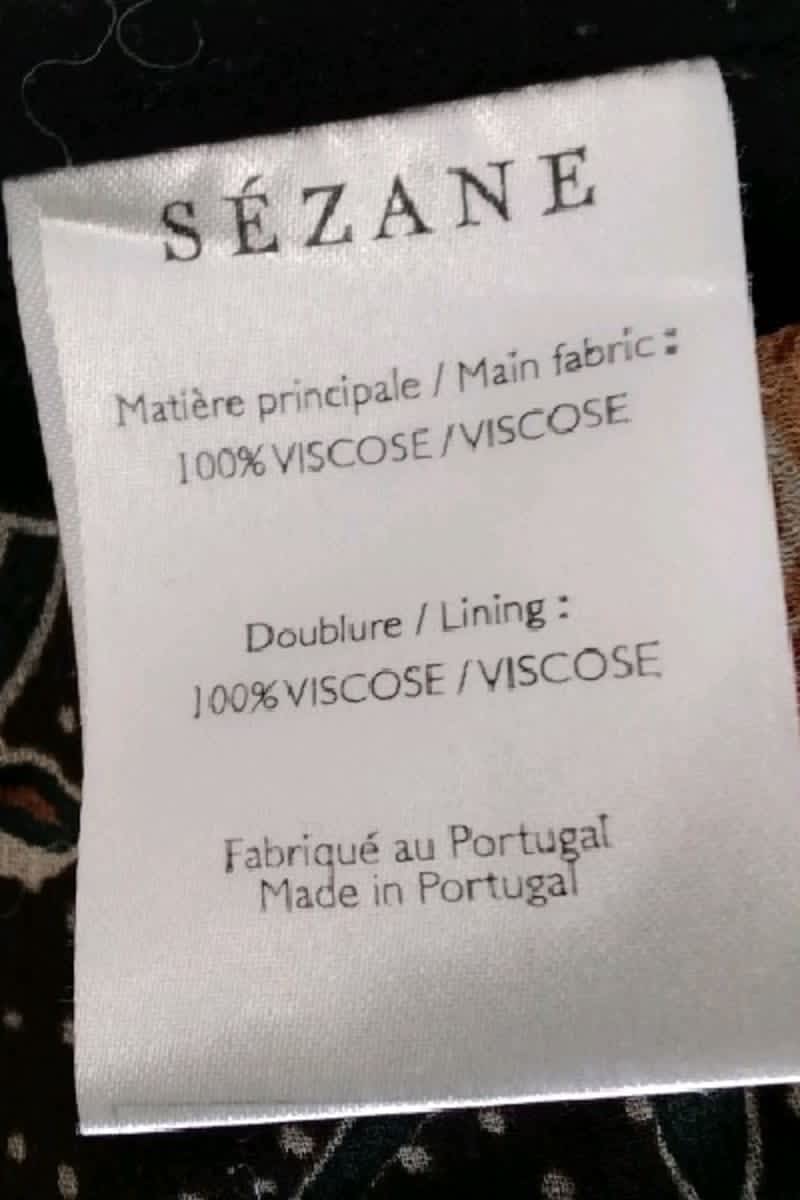 Mini skirt SEZANE - Seconde main Brown