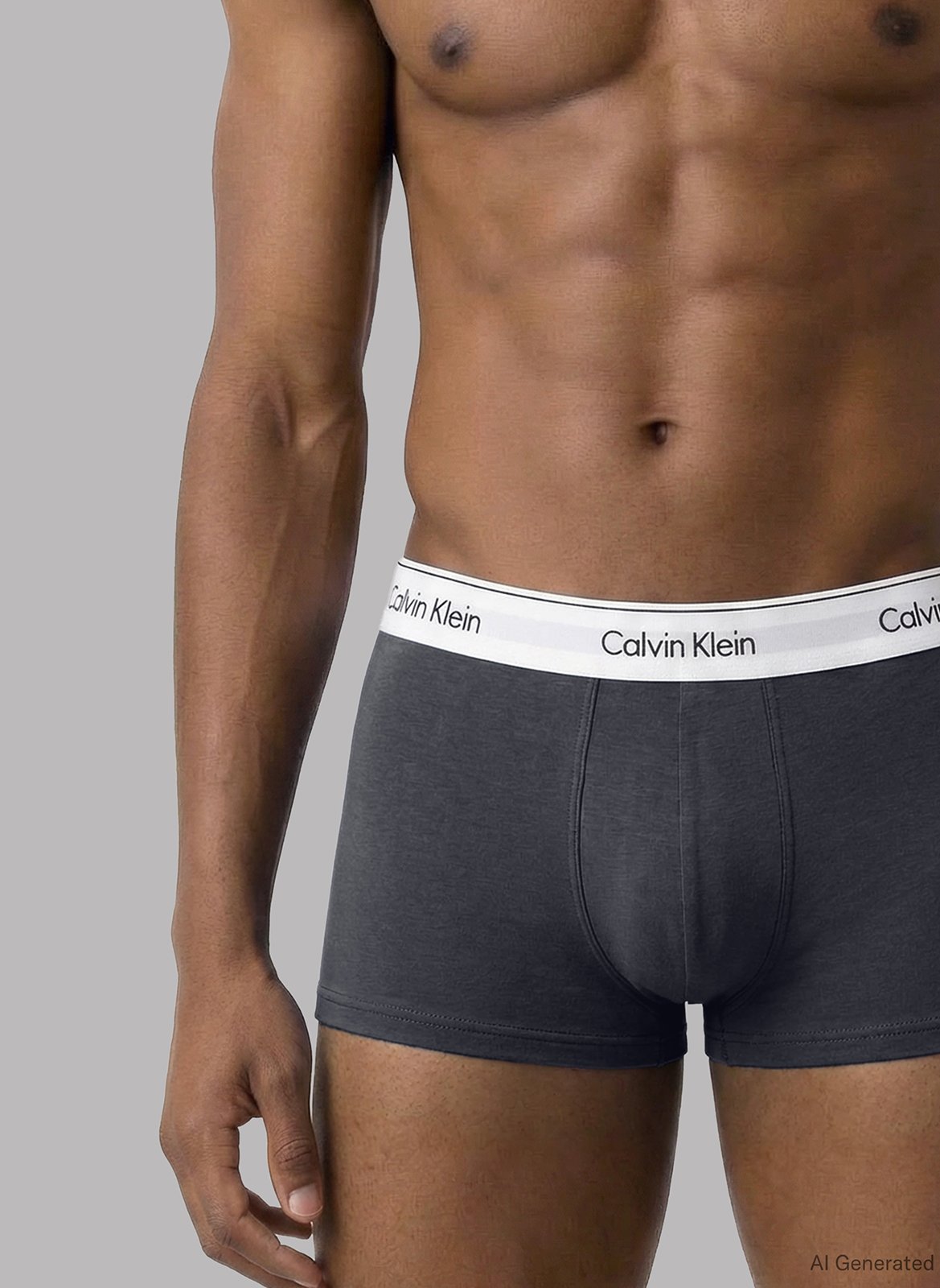 Setje met 3 boxershorts | katoenblend CALVIN KLEIN UNDERWEAR Blauw