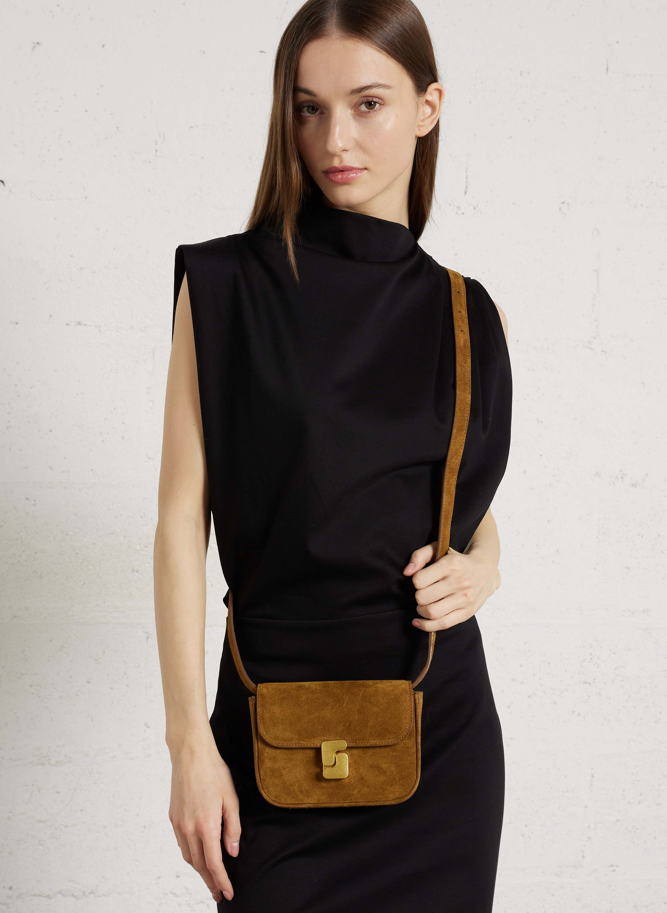 Brieftasche aus Leder SOEUR Braun