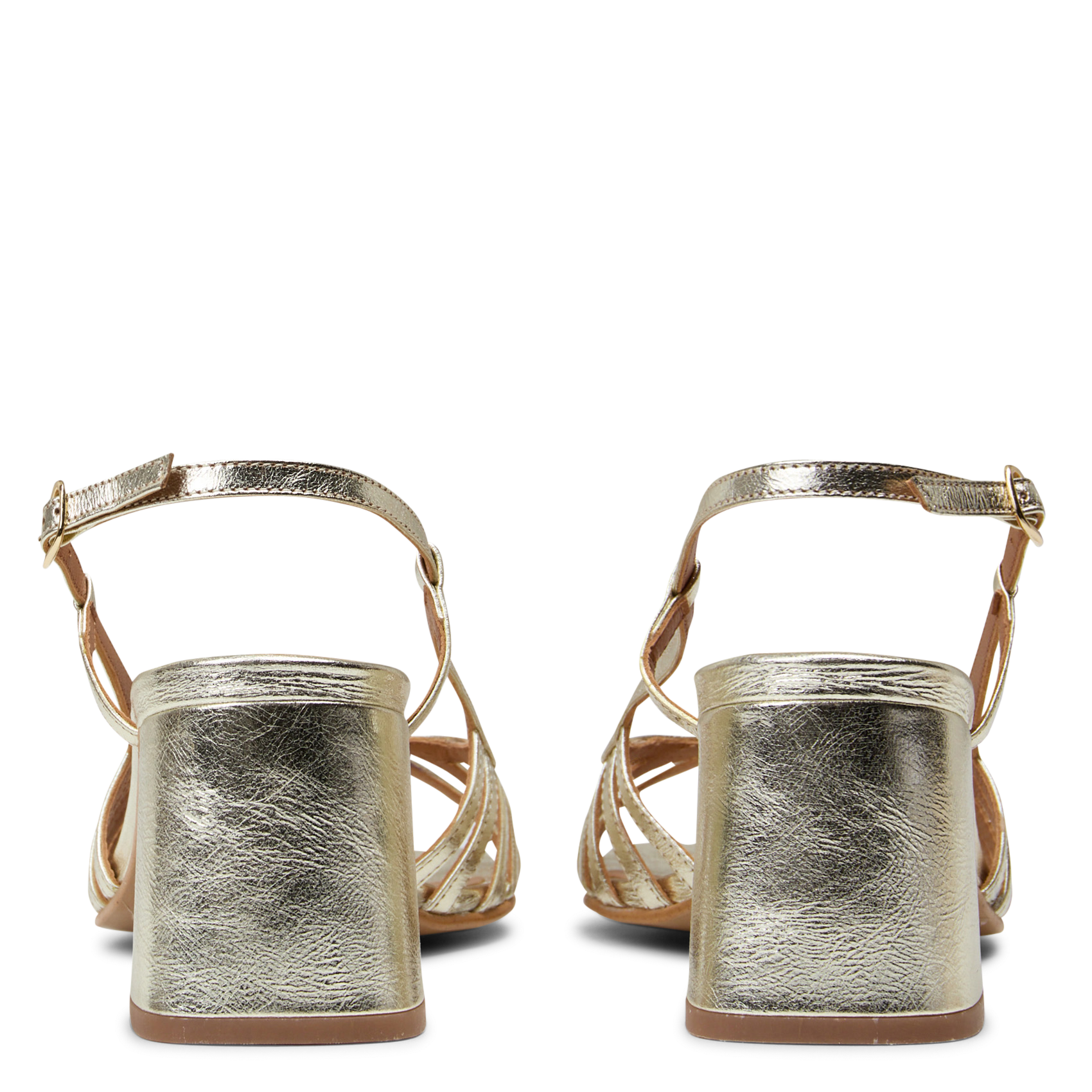 Caflo suede high sandals MELLOW YELLOW Golden