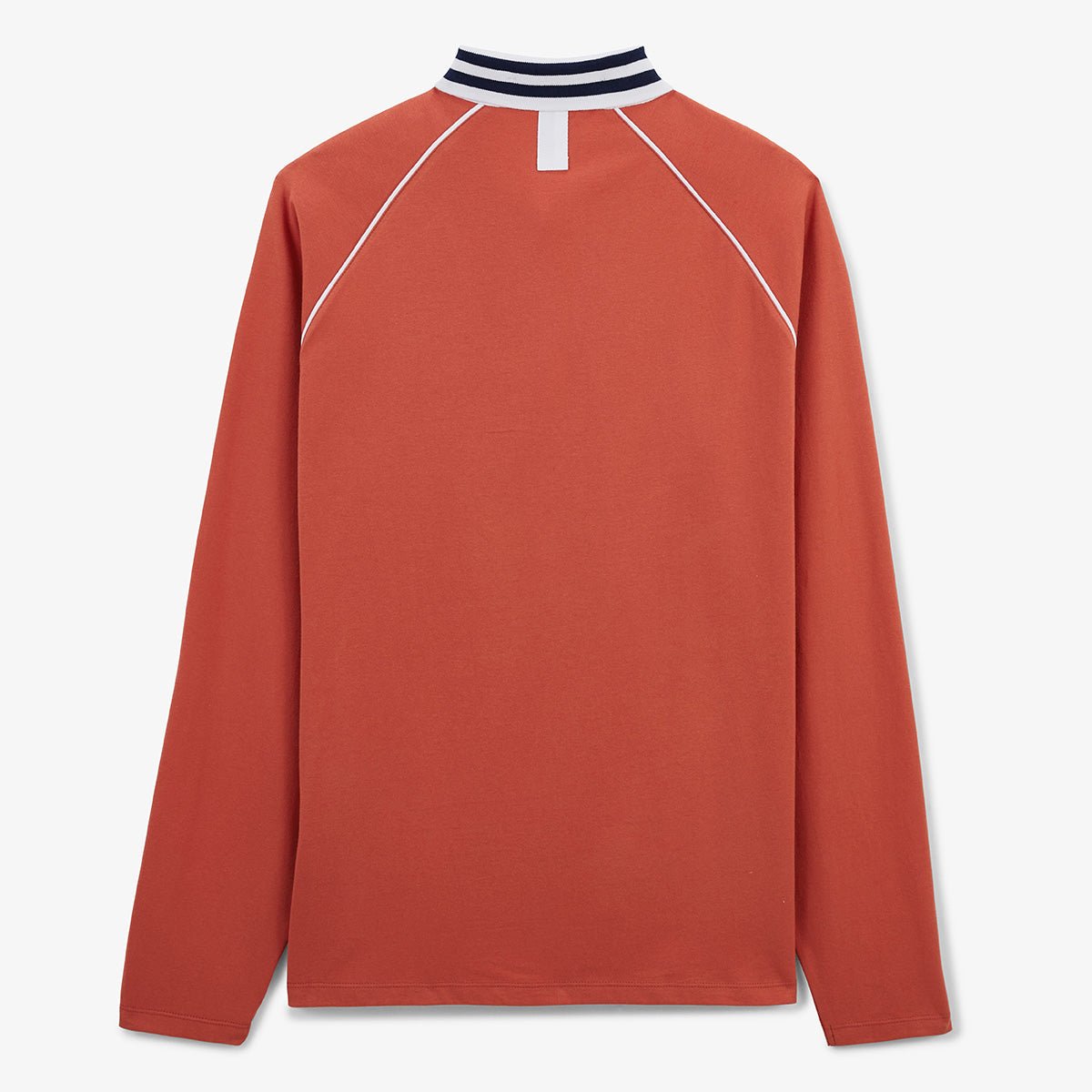 Rugby jersey with raglan sleeves in cotton SERGE BLANCO Orange