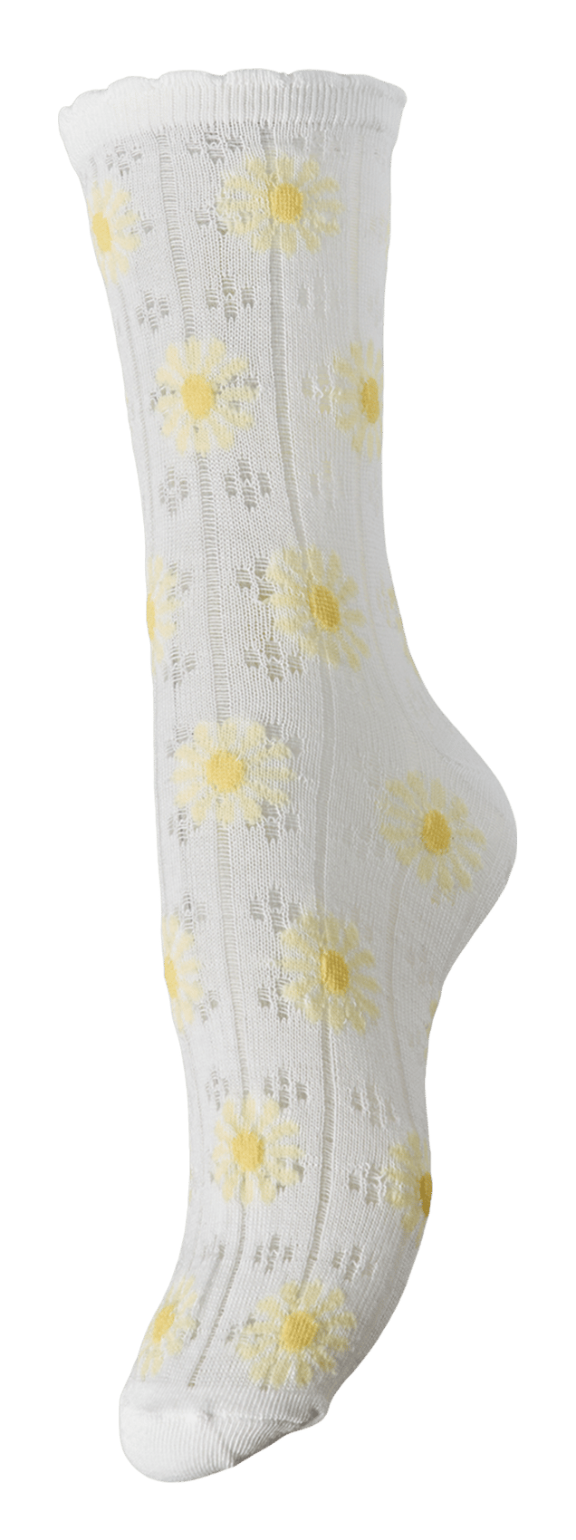 Sokken van tricot PIECES Beige