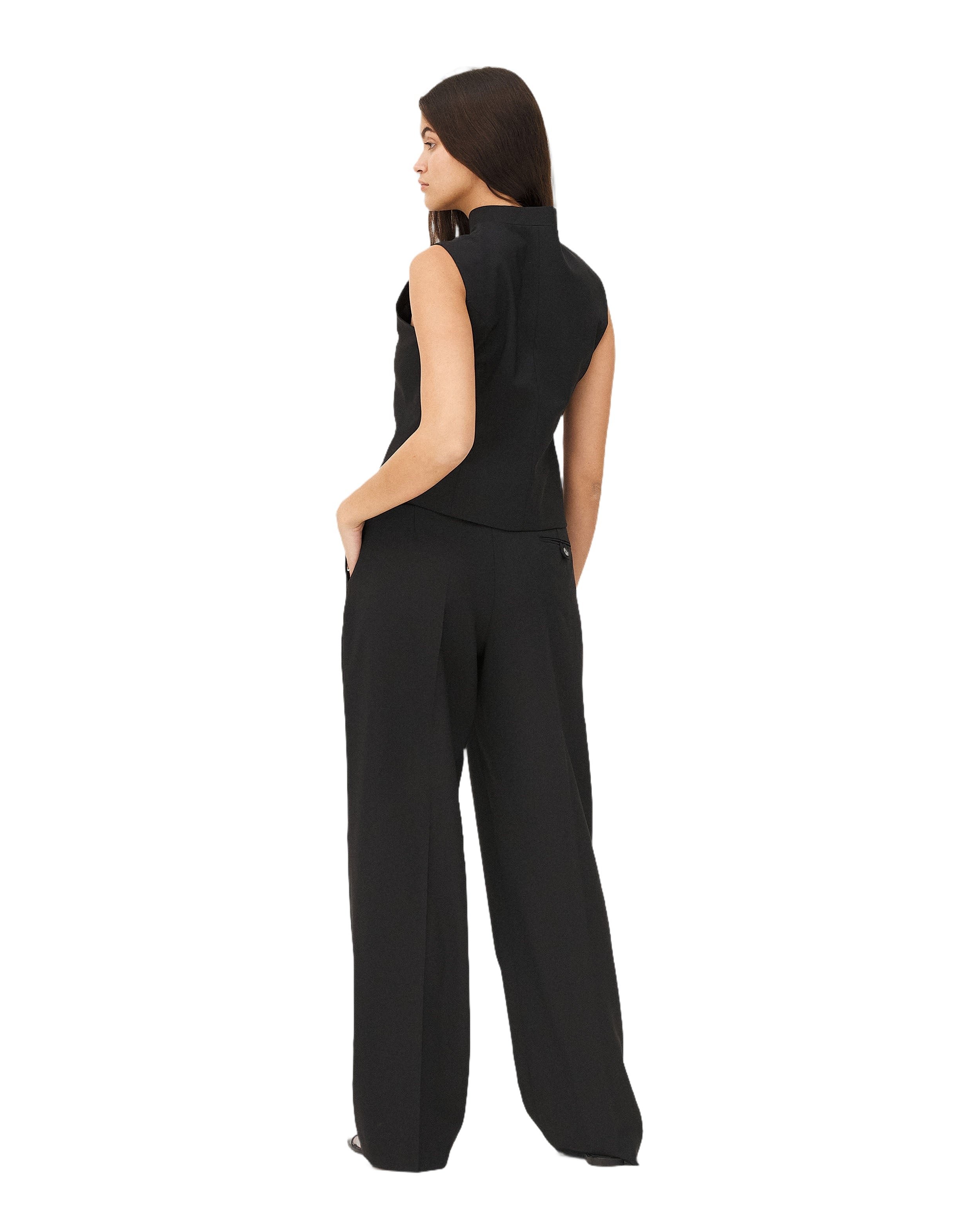 Tailoring pants VILS BLACK Noyoco Black