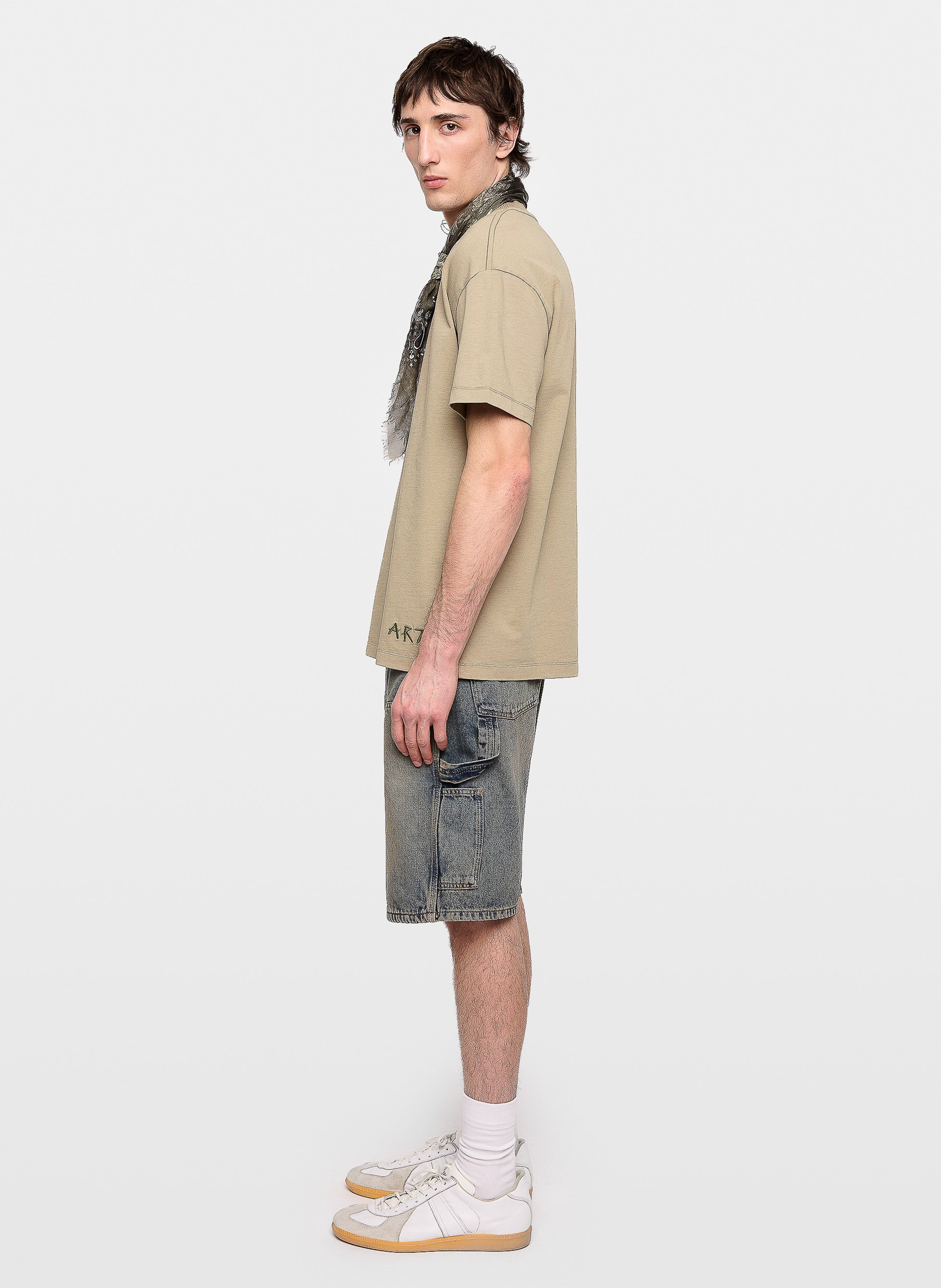 T-shirt met ronde hals van biologisch katoen ZADIG&VOLTAIRE Beige