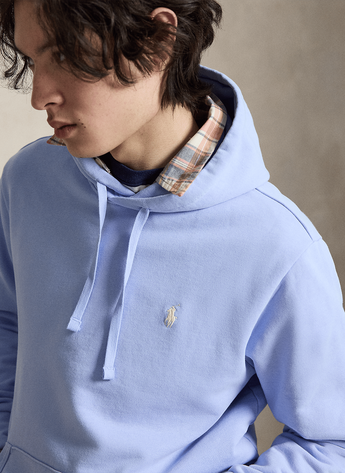 Sweat à capuche en coton | Bleu POLO RALPH LAUREN Homme