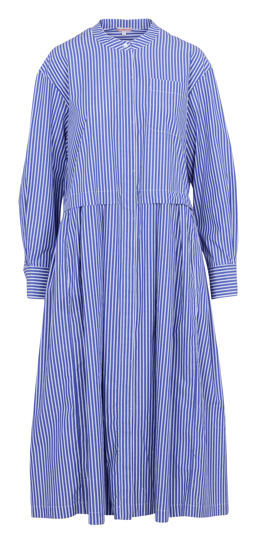 Long loose-fit cotton dress BENSIMON Blue