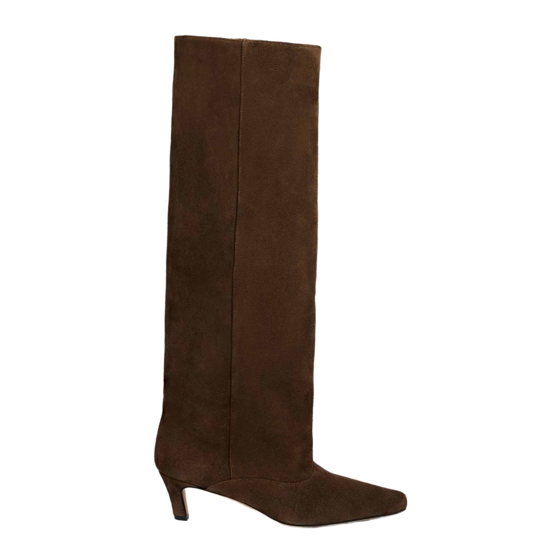 Bottes en cuir SANDRO Marron