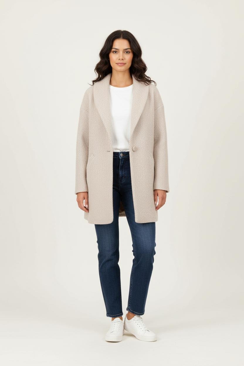 Manteau court SEZANE - Seconde main Beige