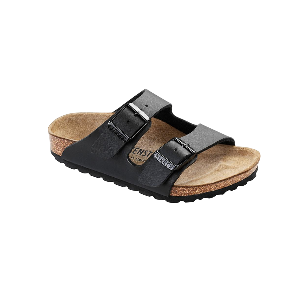 Faux leather sandals BIRKENSTOCK Black