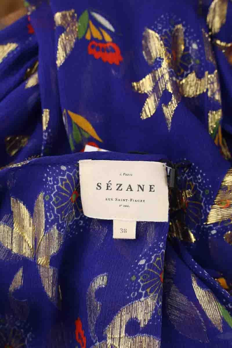 Silk blouse SEZANE - Seconde main Blue