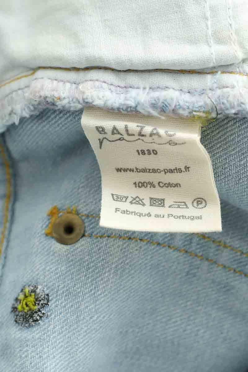 Cotton mini shorts BALZAC PARIS - Seconde Main Blue