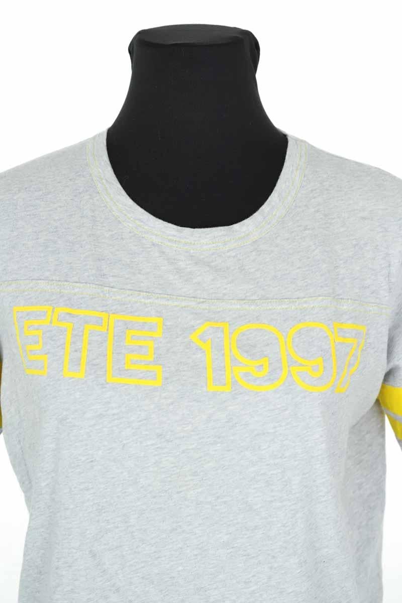 T-shirt en coton MODETROTTER - Seconde Main Gris