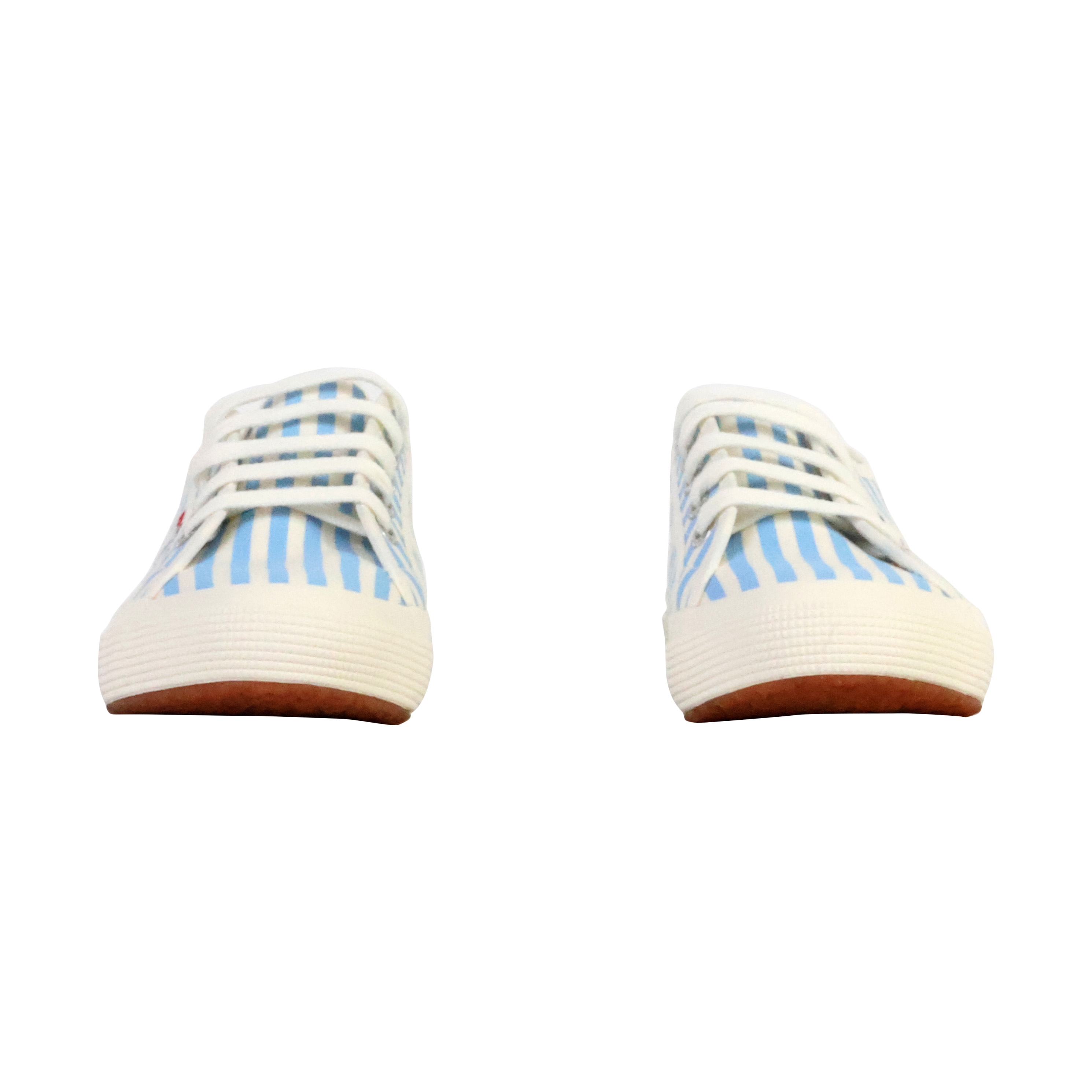 Superga Stripes Print Lace-Up Sneakers SUPERGA Blue