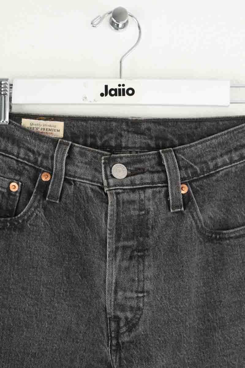 Cotton skinny jeans LEVI'S - Seconde main Black