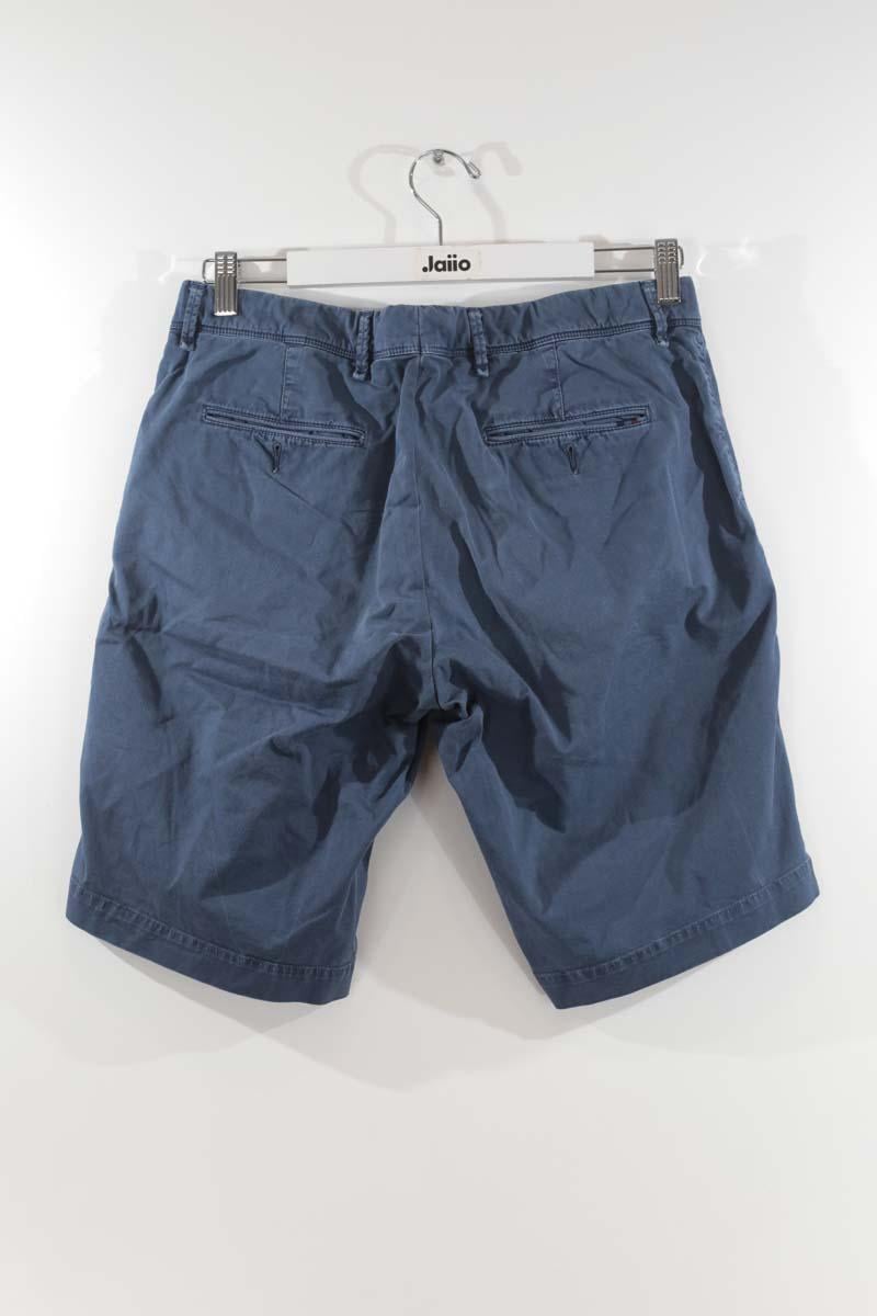 Cotton sports shorts MONCLER - Seconde Main Blue
