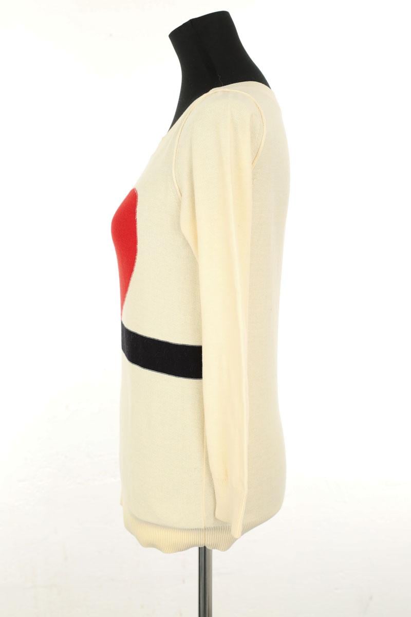 Cotton pullover SONIA RYKIEL - Seconde Main Beige