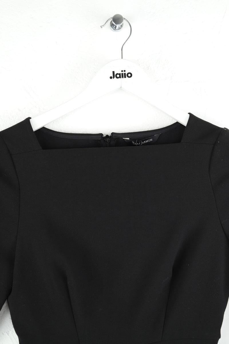 Black dress TARA JARMON - Seconde Main Black