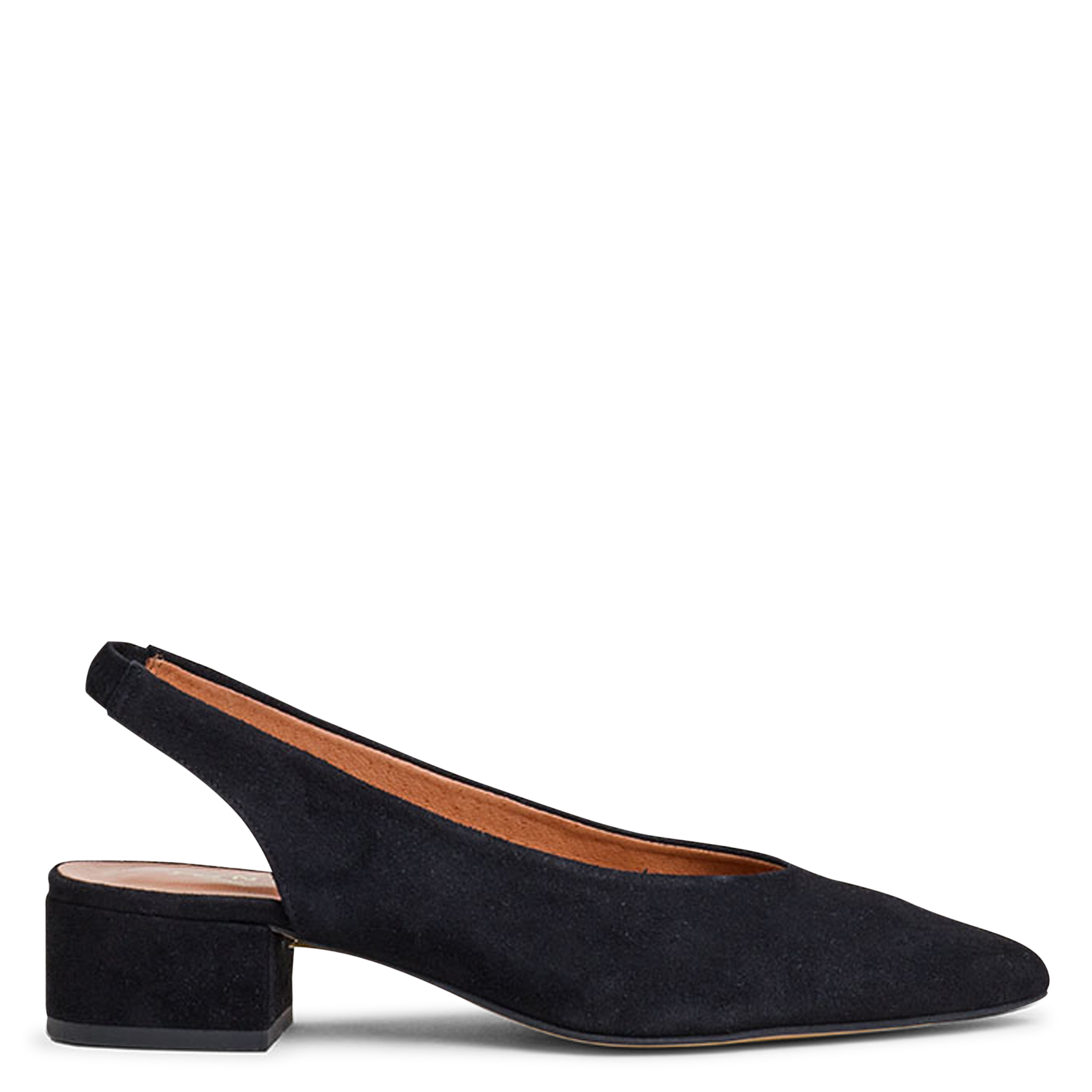 Ballerines en cuir velours JONAK Noir