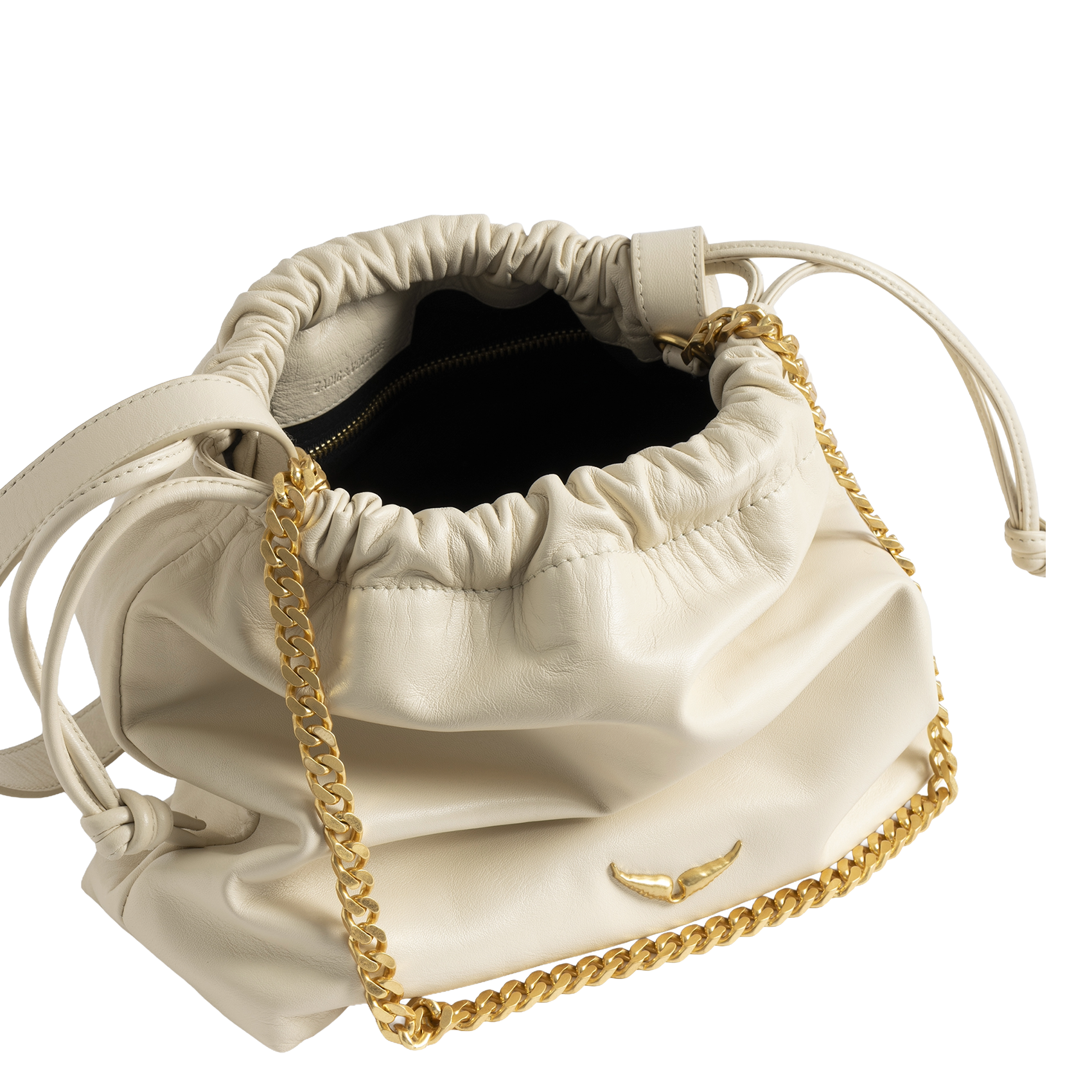 Leren crossbodytas  ZADIG&VOLTAIRE Wit