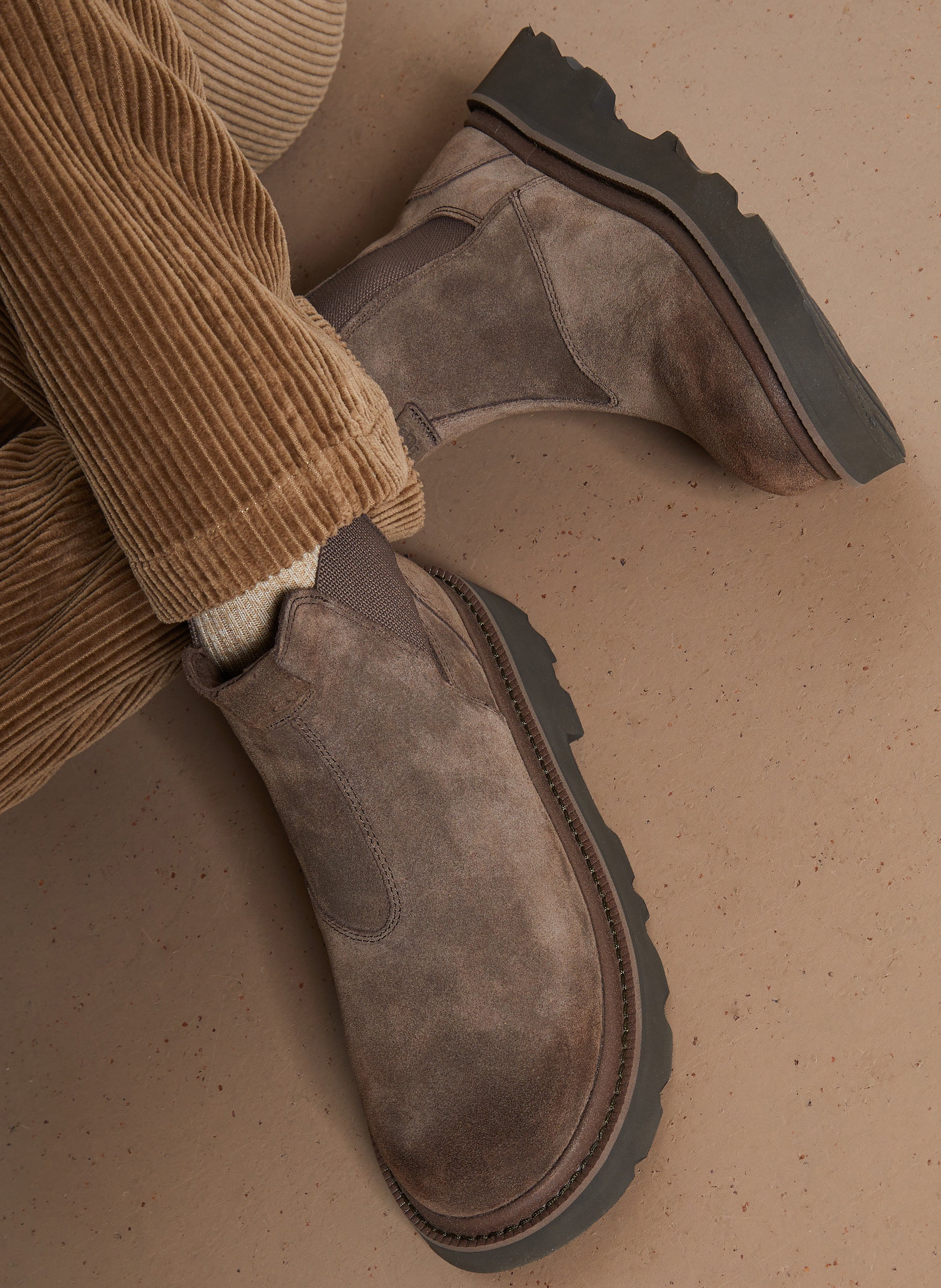 Albert leather boots UGG Brown