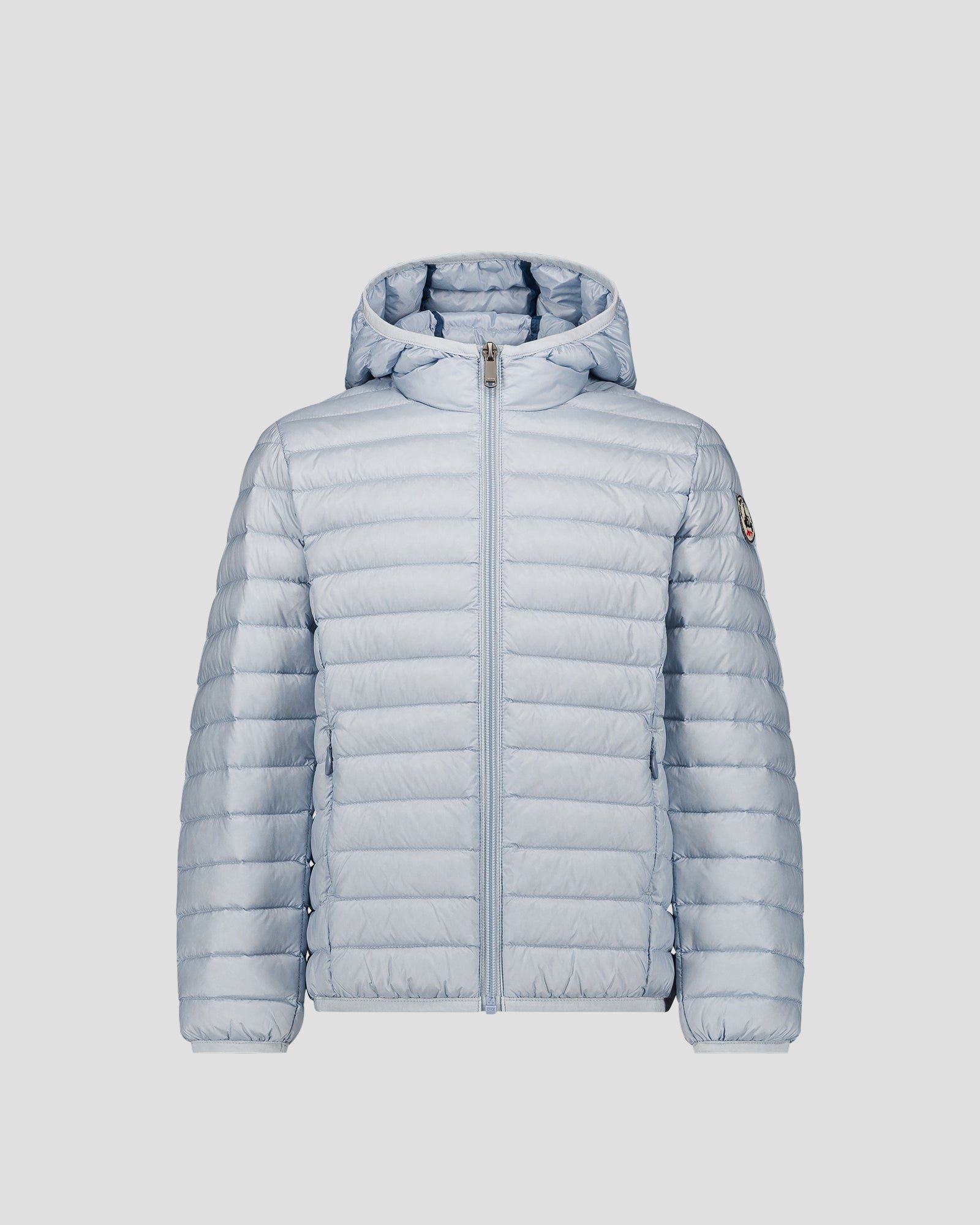 Hugo lightweight hooded child's puffer coat JOTT Blue