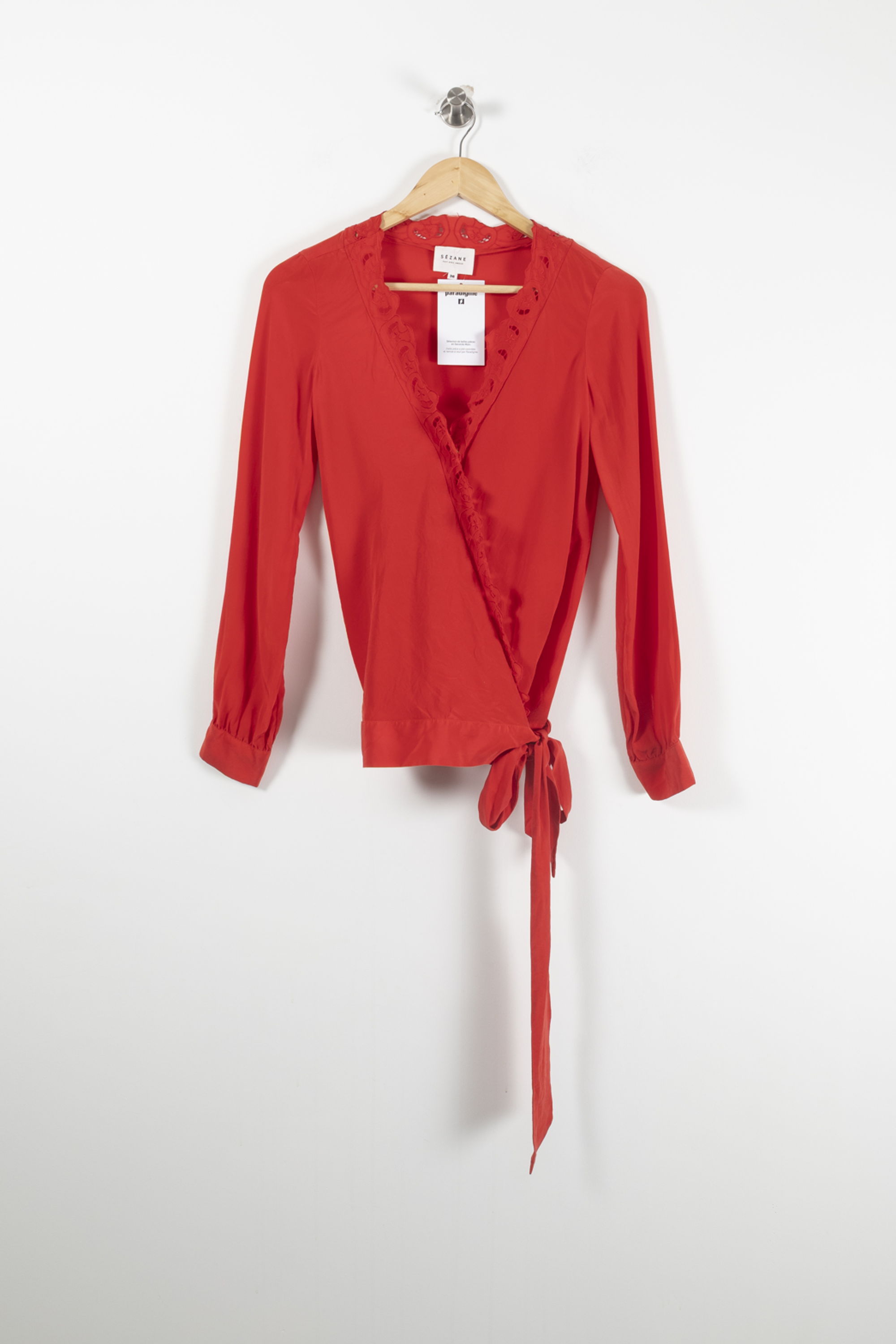 Blouse SEZANE - Seconde main Red