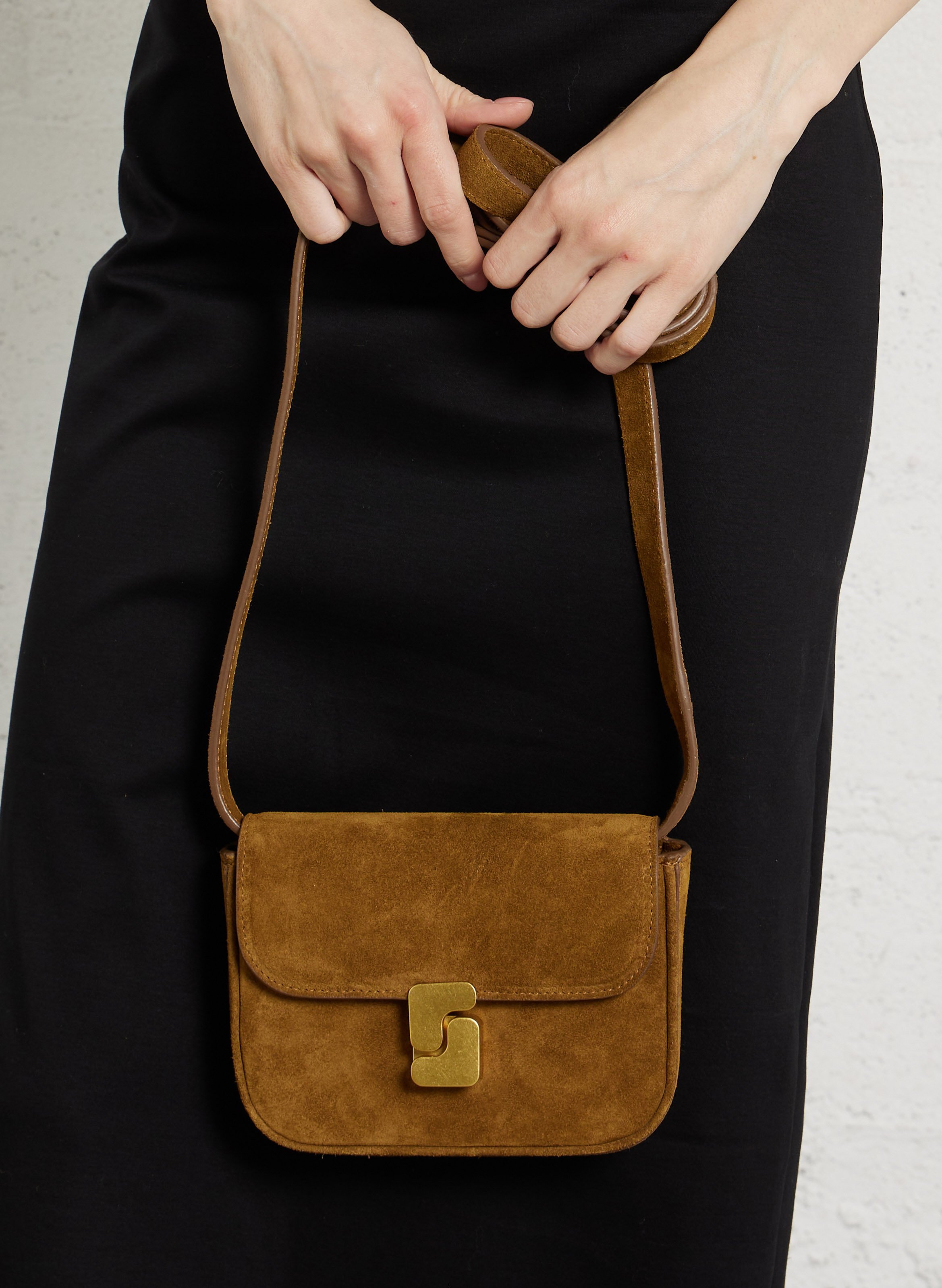 Brieftasche aus Leder SOEUR Braun