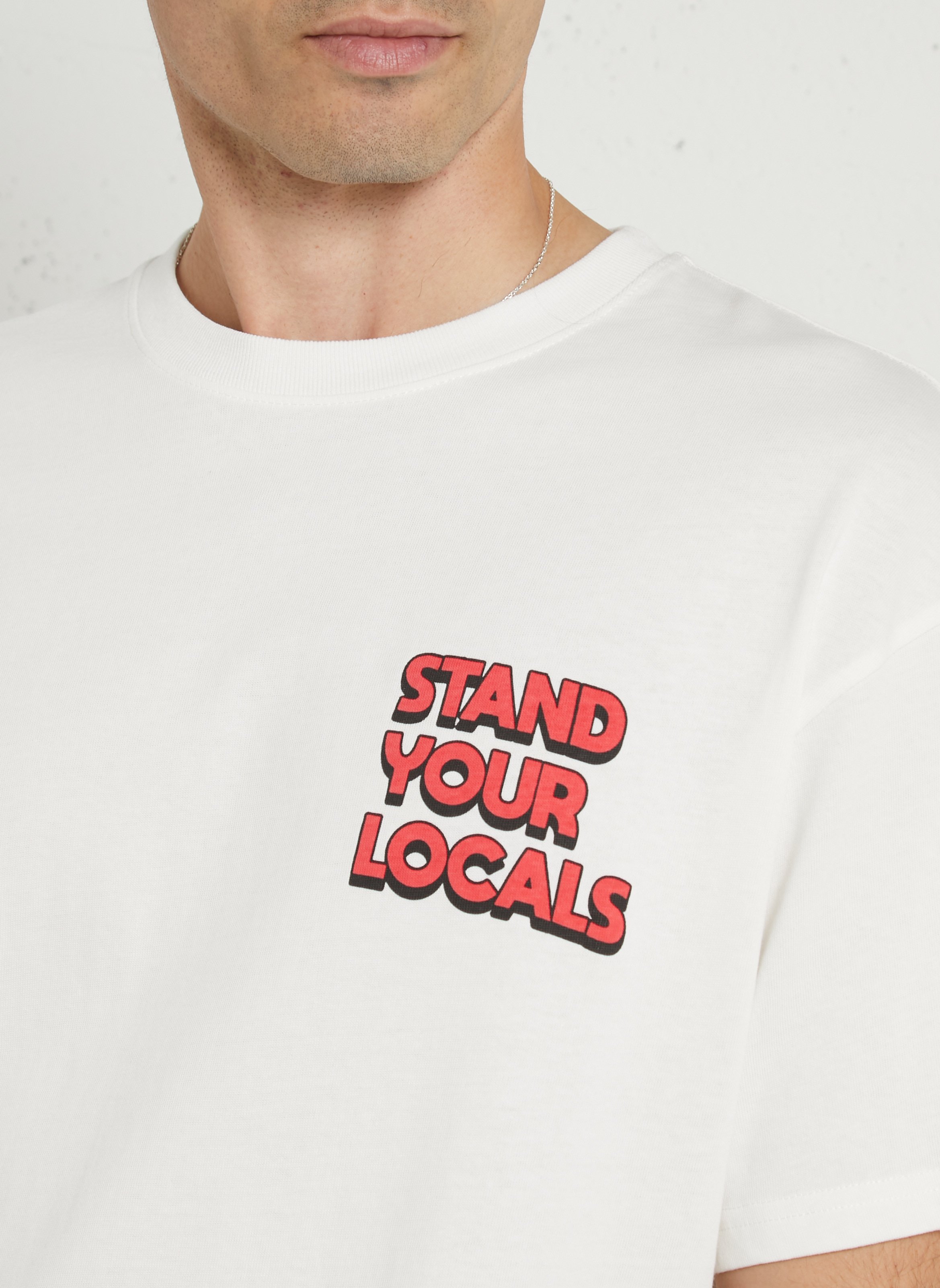 Camiliday round-neck sleeveless cotton top SOLID White